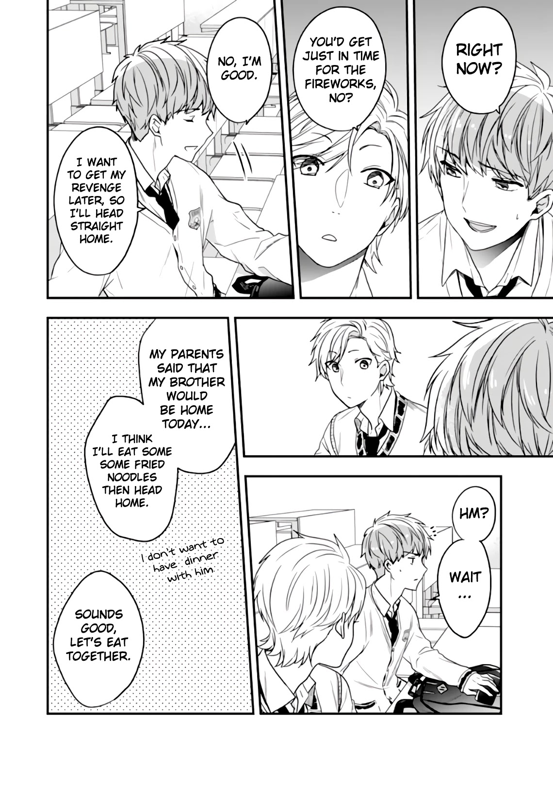Seibetsu "Mona Lisa" no Kimi e. Chapter 24 page 31 - Chapter 24: Unjust Person
