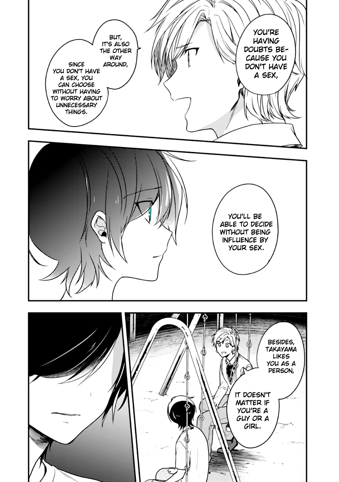 Seibetsu "Mona Lisa" no Kimi e. Chapter 26 page 24 - Chapter 26: Reason to Choose