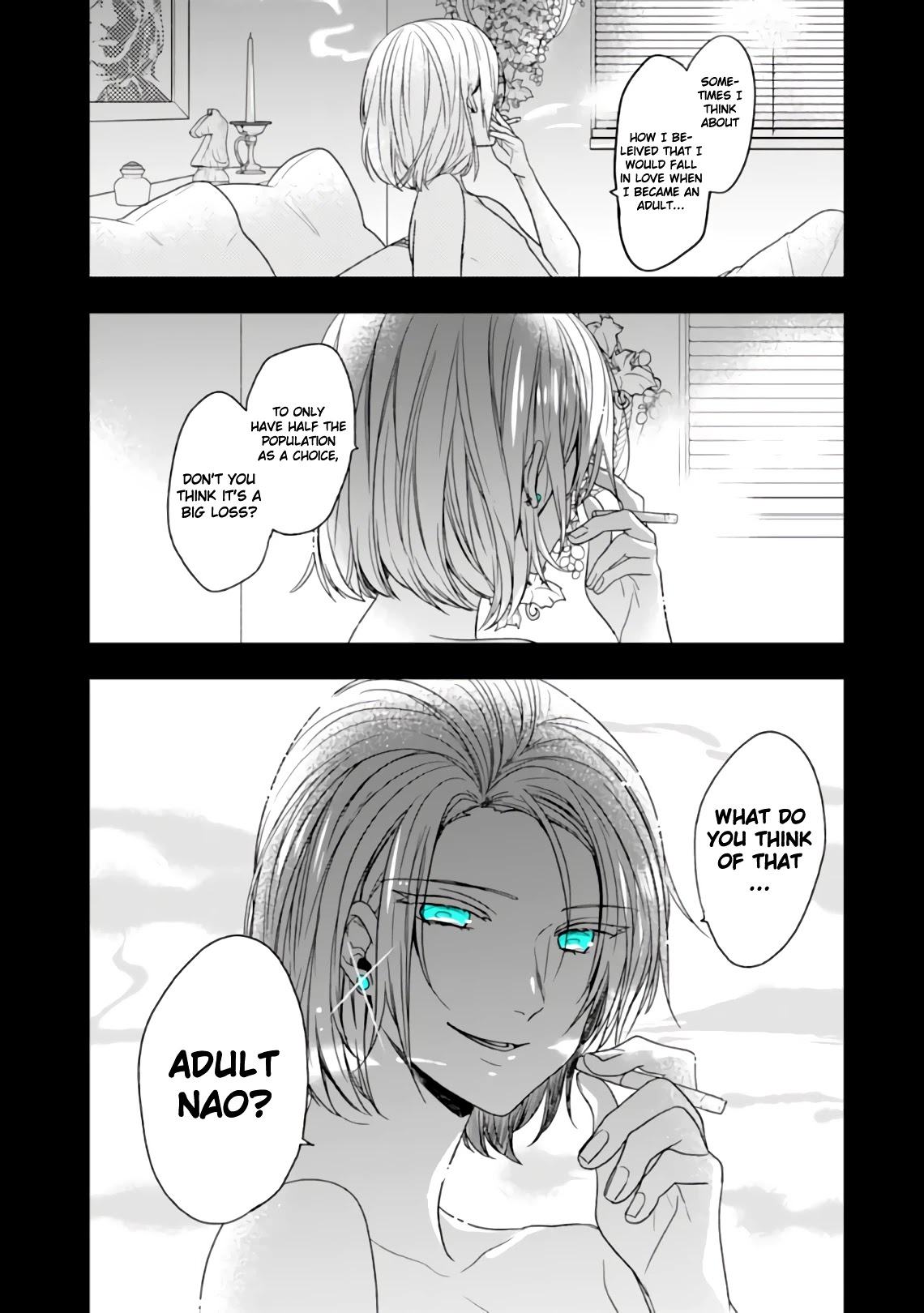 Seibetsu "Mona Lisa" no Kimi e. Chapter 27 page 2 - Chapter 27: Response
