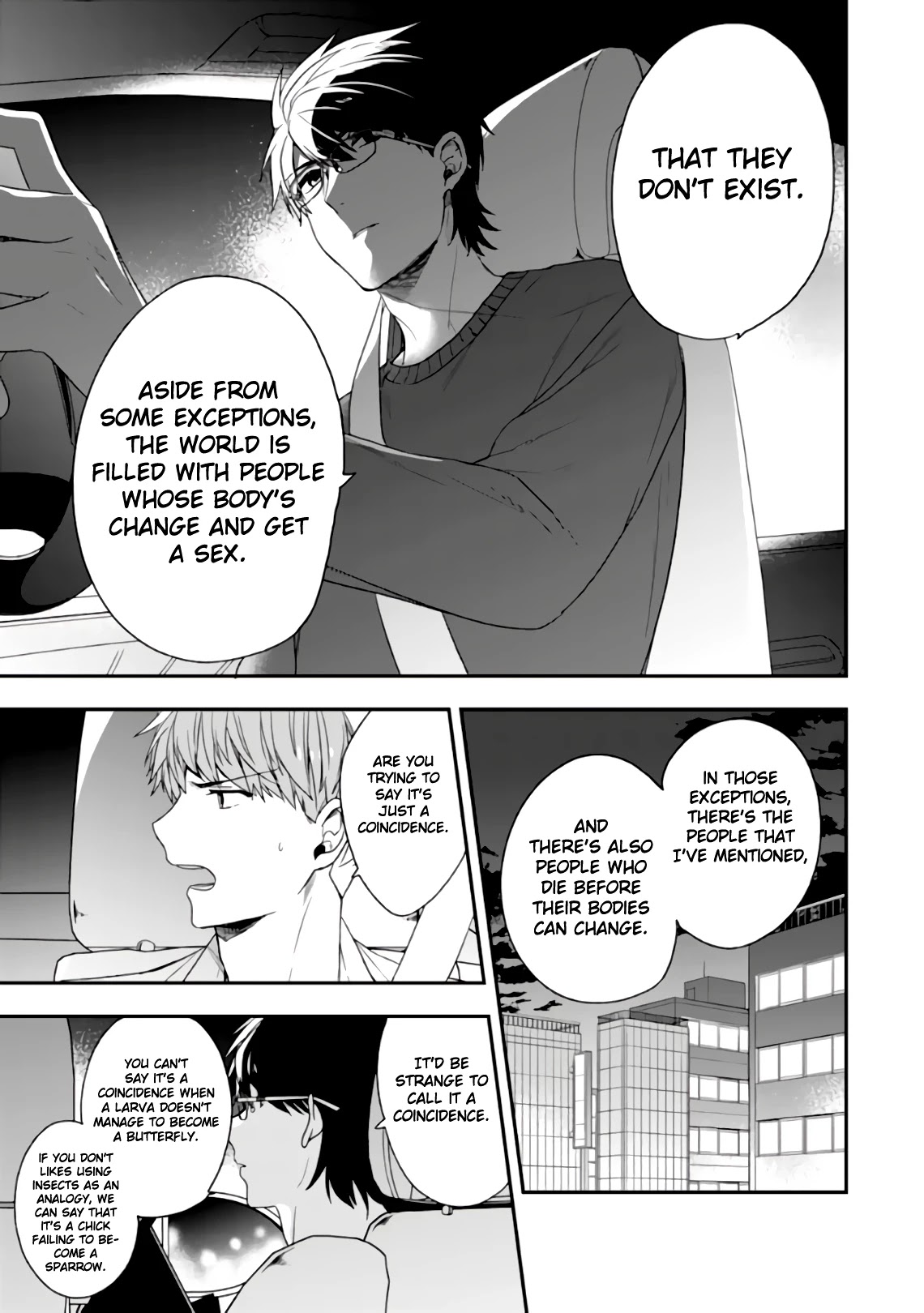 Seibetsu "Mona Lisa" no Kimi e. Chapter 27 page 22 - Chapter 27: Response
