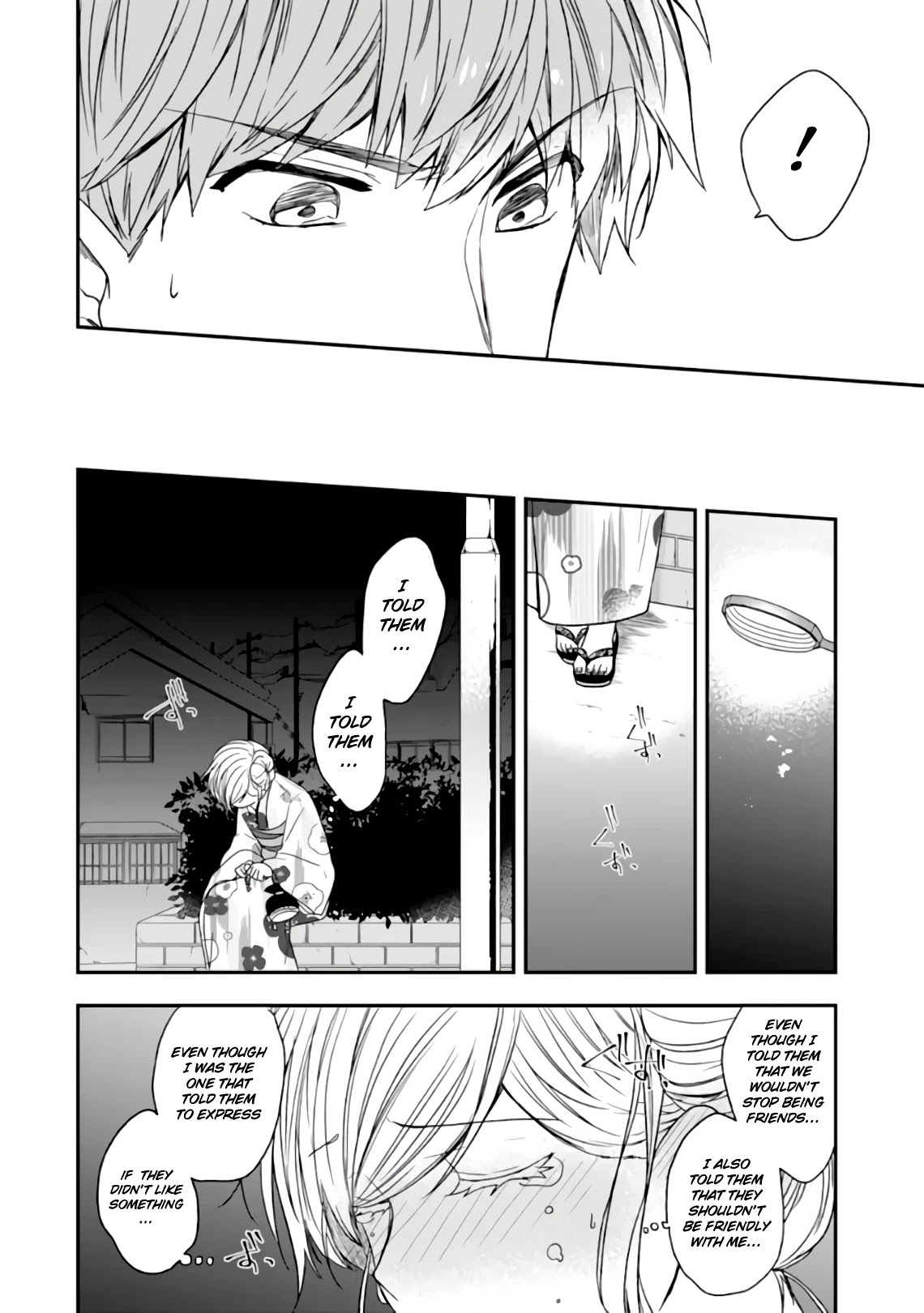 Seibetsu "Mona Lisa" no Kimi e. Chapter 27 page 25 - Chapter 27: Response