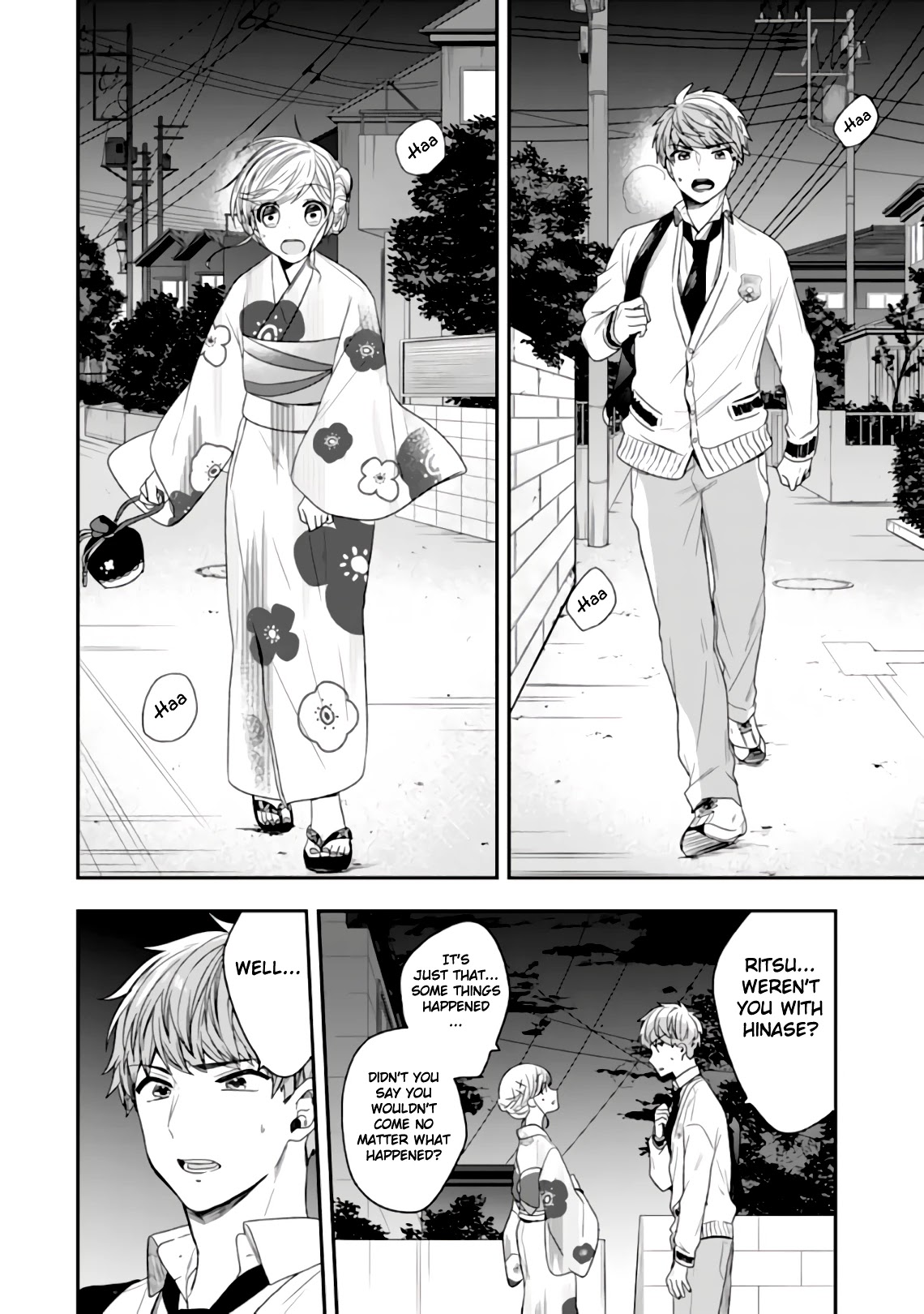 Seibetsu "Mona Lisa" no Kimi e. Chapter 27 page 31 - Chapter 27: Response