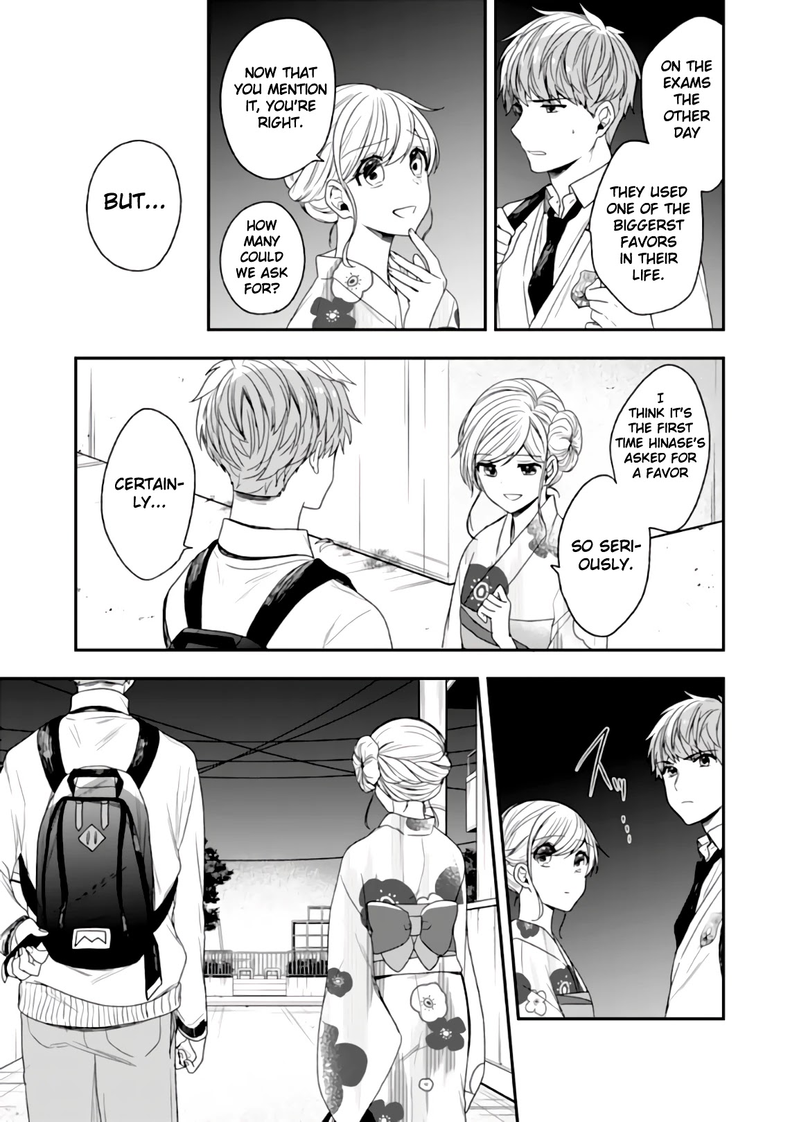 Seibetsu "Mona Lisa" no Kimi e. Chapter 27 page 32 - Chapter 27: Response