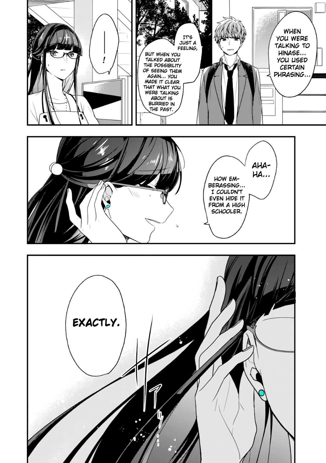 Seibetsu "Mona Lisa" no Kimi e. Chapter 27 page 5 - Chapter 27: Response