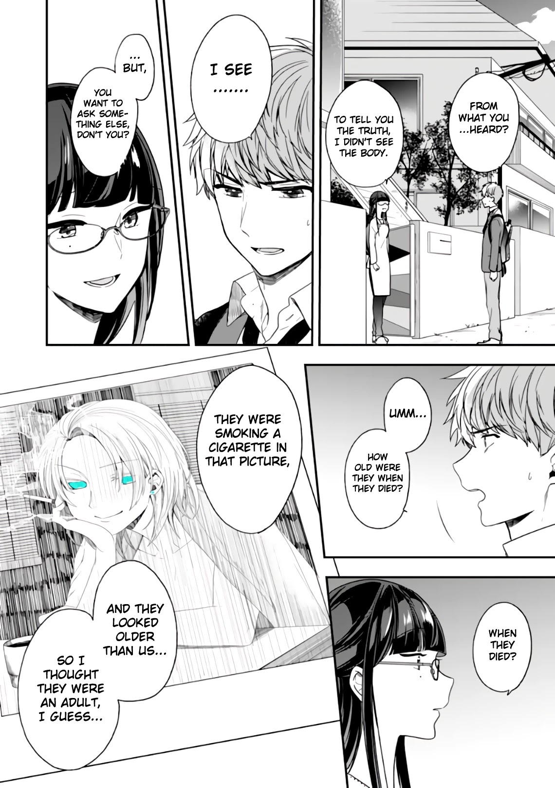 Seibetsu "Mona Lisa" no Kimi e. Chapter 27 page 7 - Chapter 27: Response