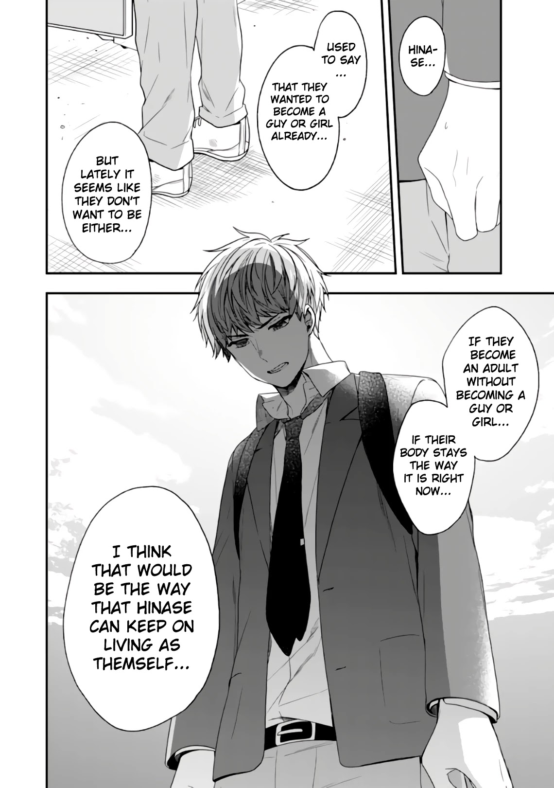 Seibetsu "Mona Lisa" no Kimi e. Chapter 27 page 9 - Chapter 27: Response