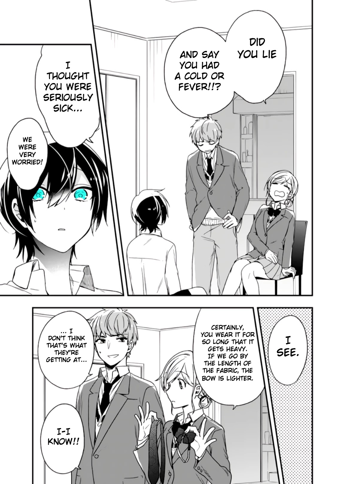 Seibetsu "Mona Lisa" no Kimi e. Chapter 28 page 12 - Chapter 28: The Person That I Like