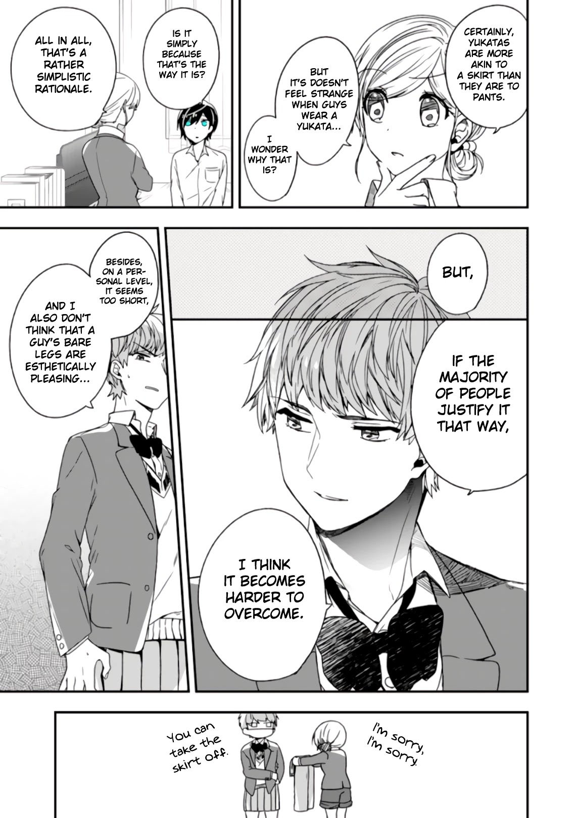 Seibetsu "Mona Lisa" no Kimi e. Chapter 28 page 18 - Chapter 28: The Person That I Like