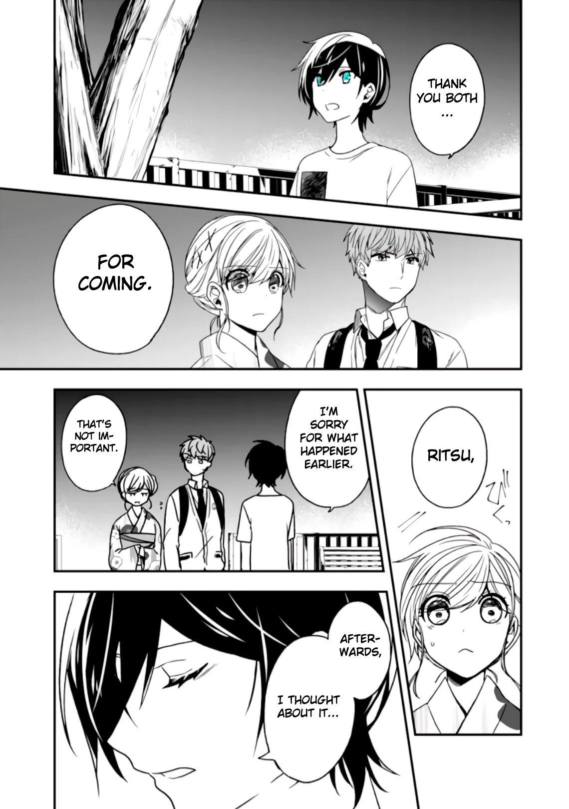 Seibetsu "Mona Lisa" no Kimi e. Chapter 28 page 30 - Chapter 28: The Person That I Like