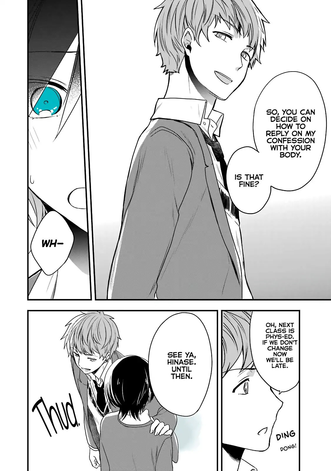 Seibetsu "Mona Lisa" no Kimi e. Chapter 4 page 10 - Chapter 4: Out of Place