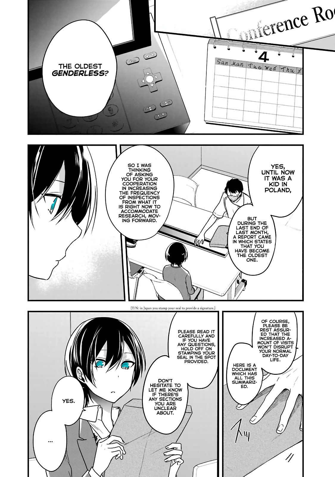 Seibetsu "Mona Lisa" no Kimi e. Chapter 5 page 6 - Chapter 5: Choice