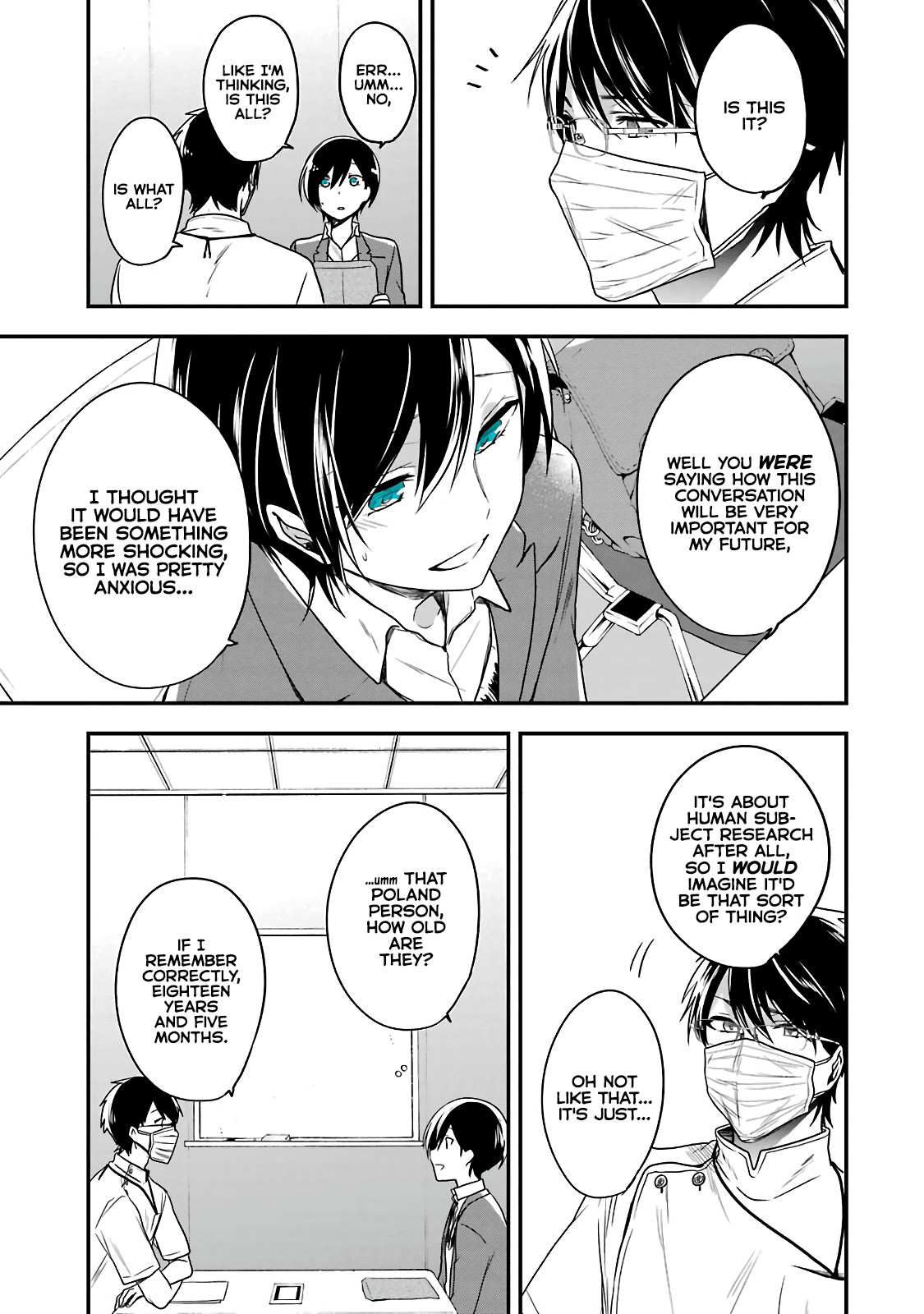 Seibetsu "Mona Lisa" no Kimi e. Chapter 5 page 7 - Chapter 5: Choice