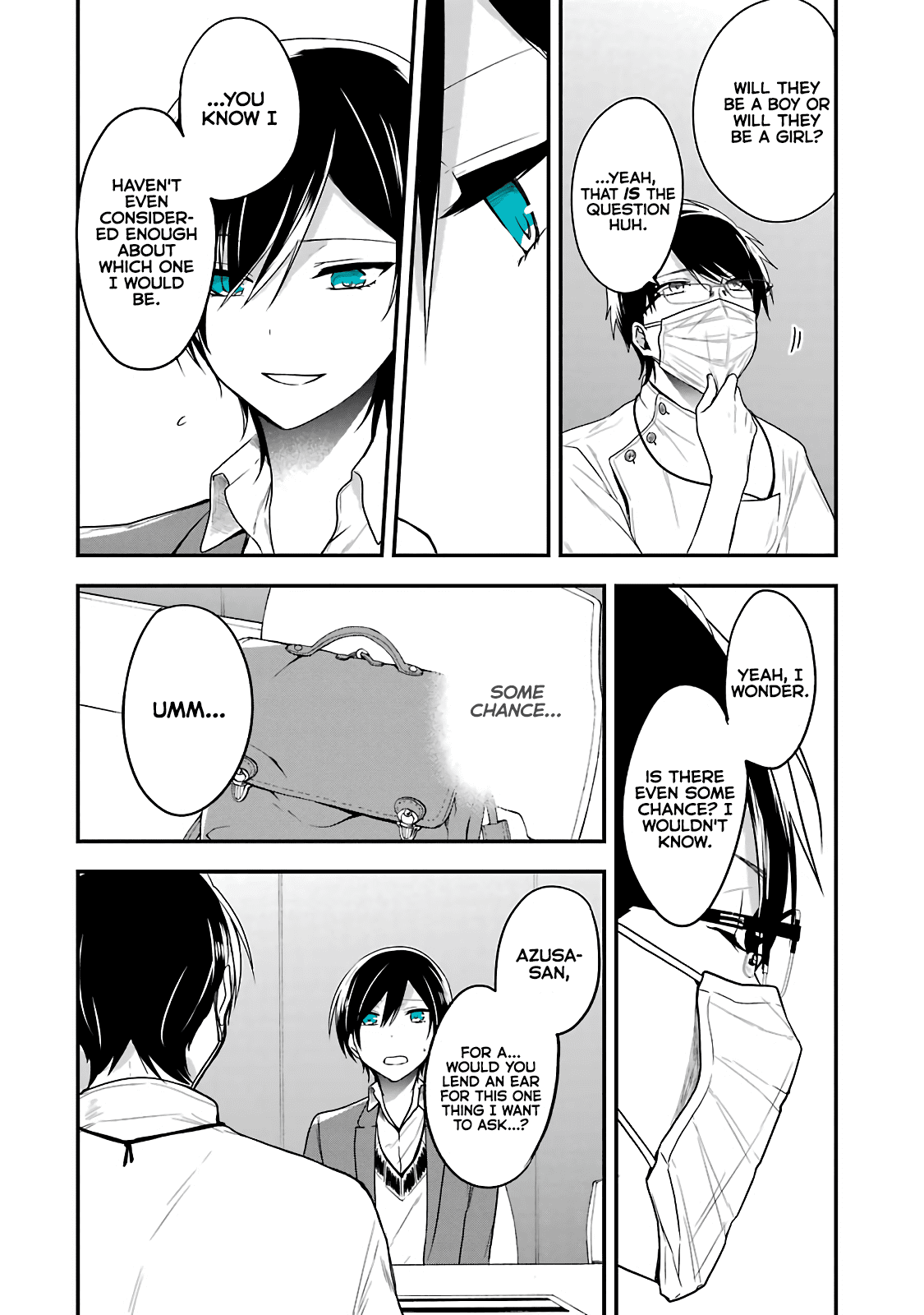 Seibetsu "Mona Lisa" no Kimi e. Chapter 5 page 8 - Chapter 5: Choice