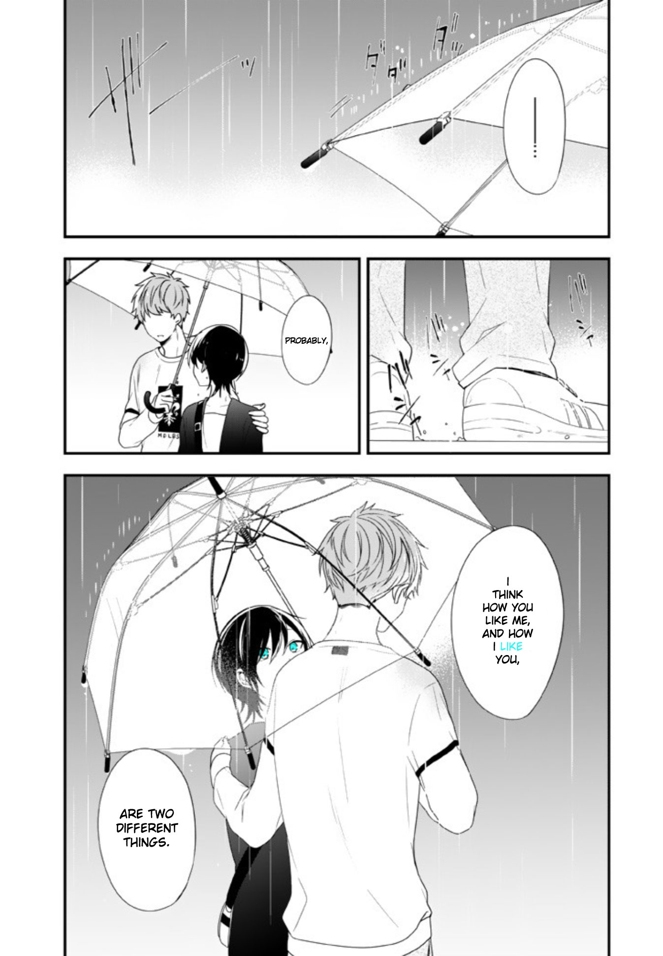 Seibetsu "Mona Lisa" no Kimi e. Chapter 7 page 22 - Chapter 7: I Like You