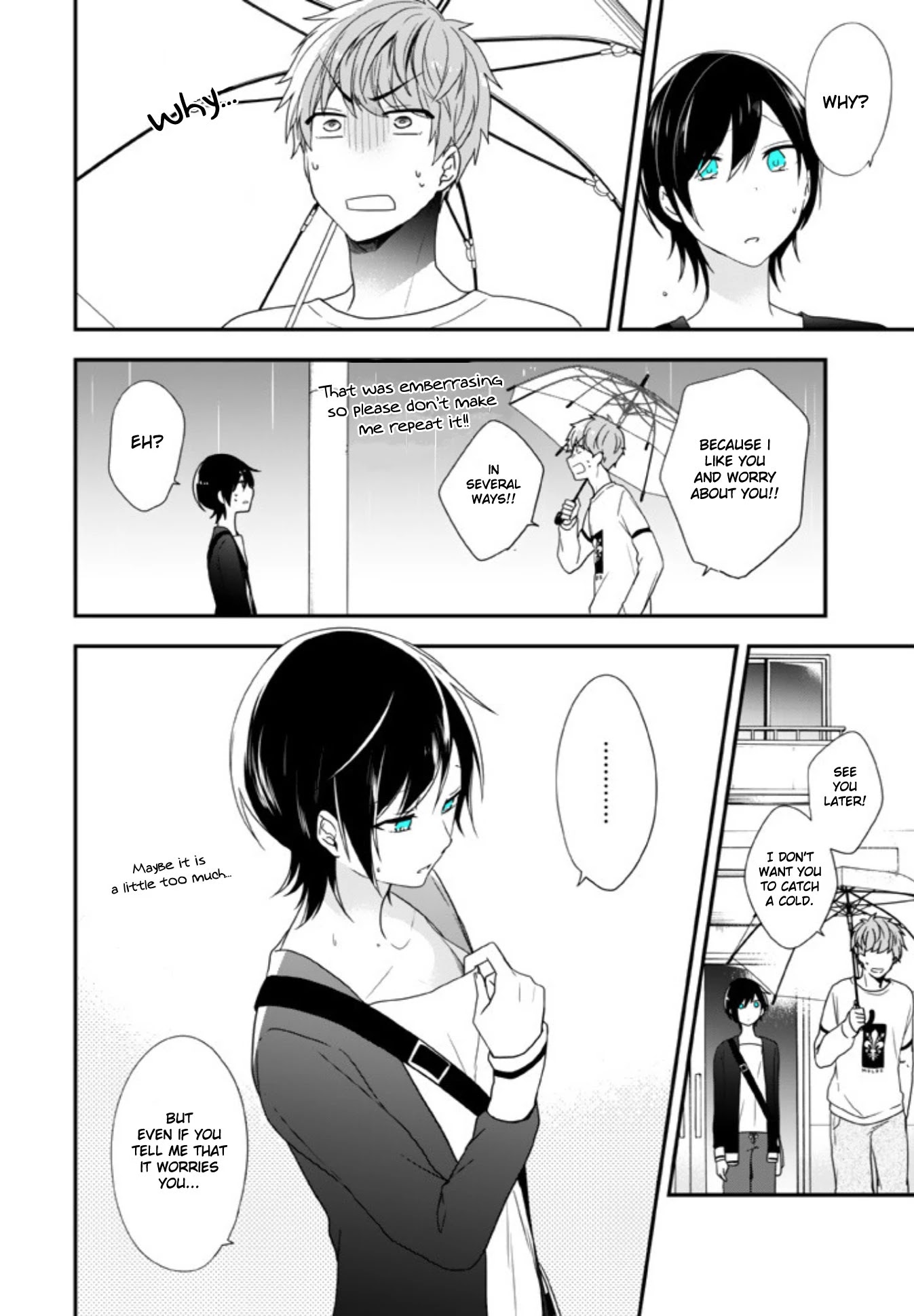 Seibetsu "Mona Lisa" no Kimi e. Chapter 7 page 25 - Chapter 7: I Like You