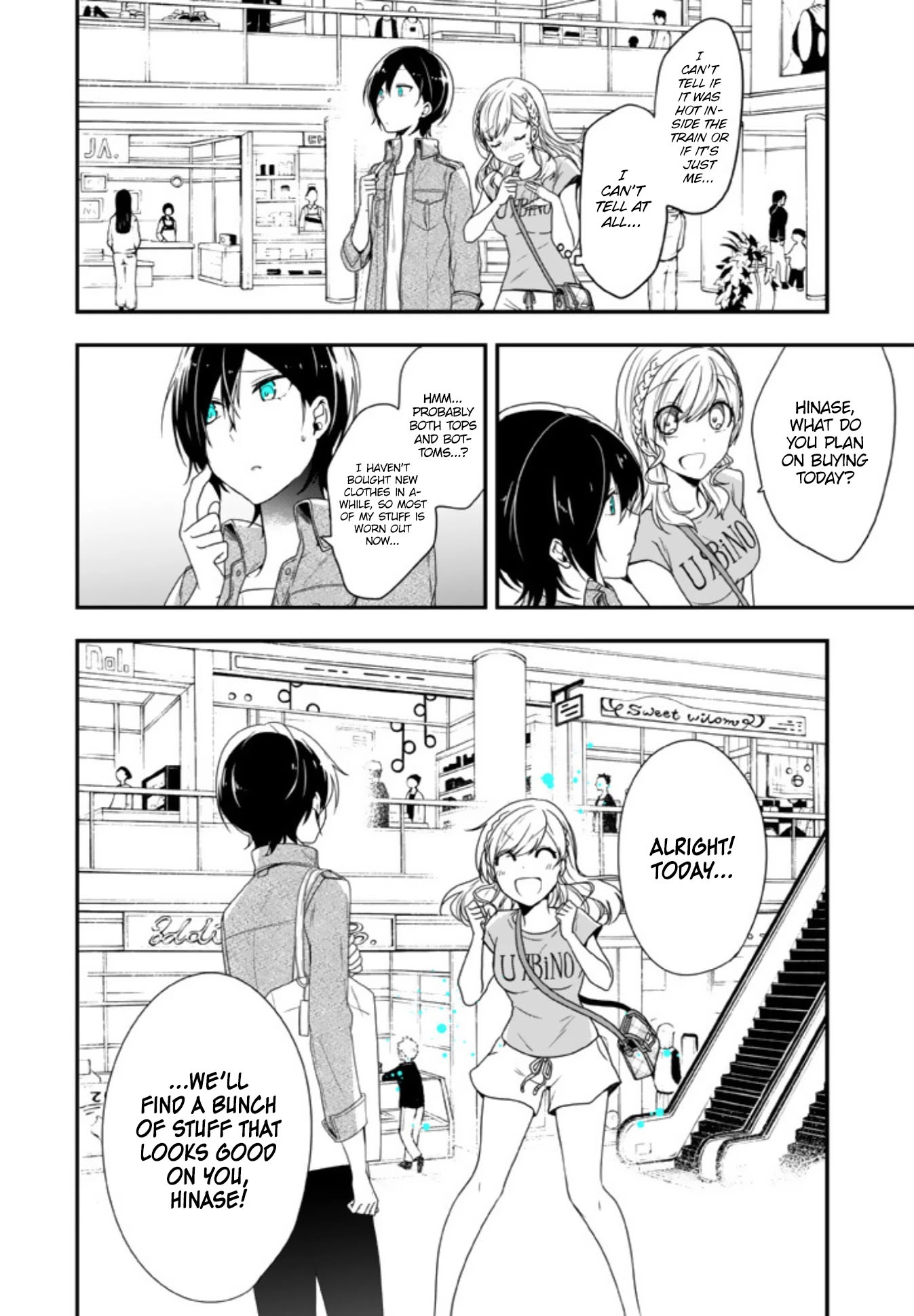 Seibetsu "Mona Lisa" no Kimi e. Chapter 8 page 12 - Chapter 8: Your Hand