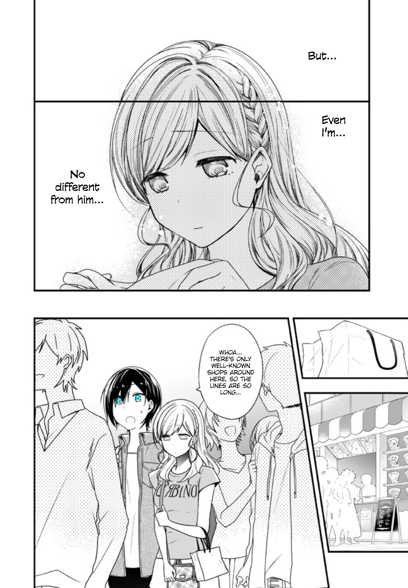 Seibetsu "Mona Lisa" no Kimi e. Chapter 8 page 18 - Chapter 8: Your Hand