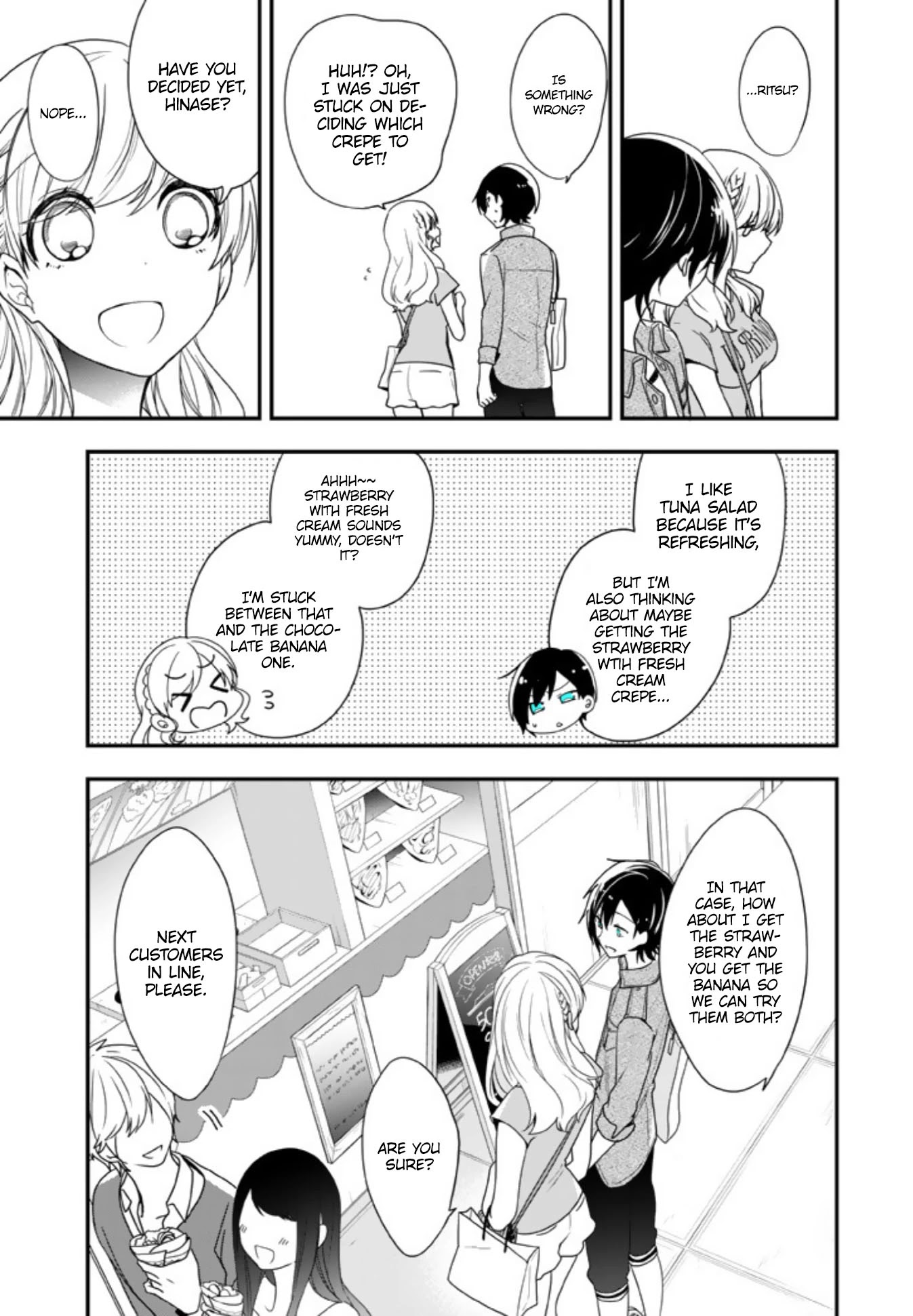 Seibetsu "Mona Lisa" no Kimi e. Chapter 8 page 19 - Chapter 8: Your Hand