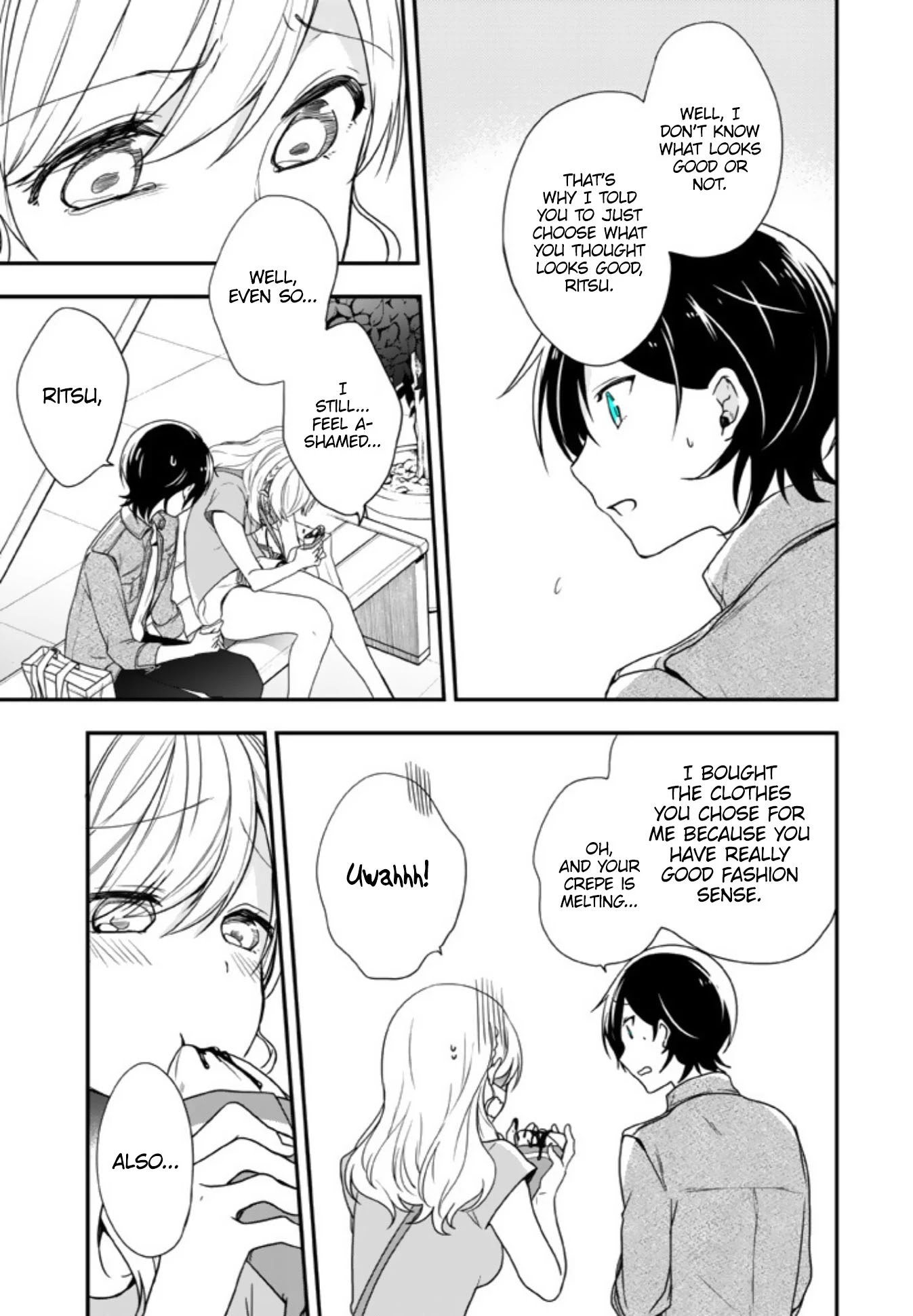 Seibetsu "Mona Lisa" no Kimi e. Chapter 8 page 25 - Chapter 8: Your Hand