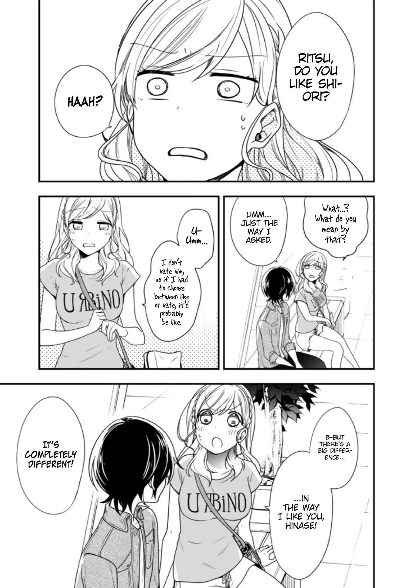 Seibetsu "Mona Lisa" no Kimi e. Chapter 8 page 27 - Chapter 8: Your Hand