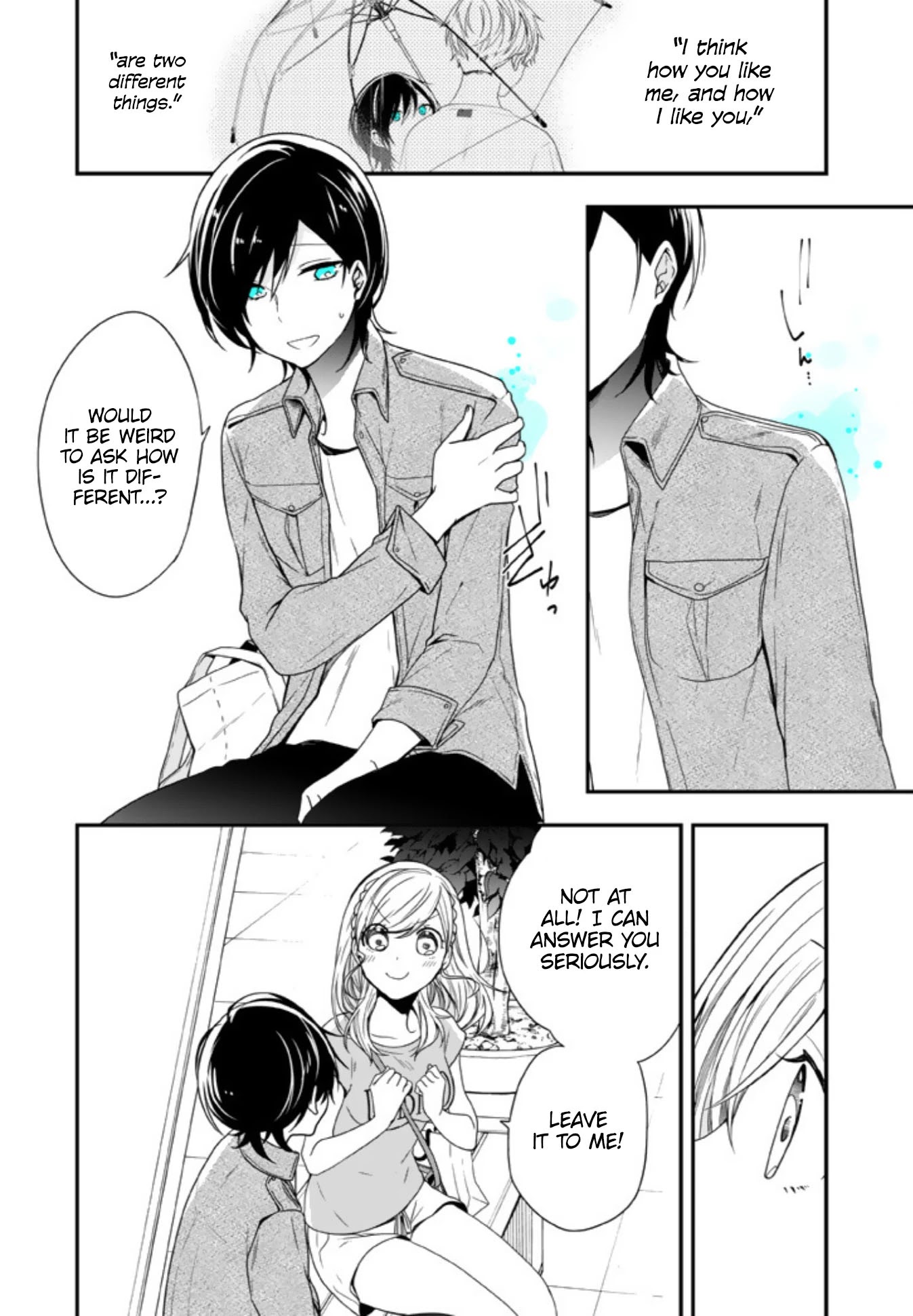 Seibetsu "Mona Lisa" no Kimi e. Chapter 8 page 28 - Chapter 8: Your Hand