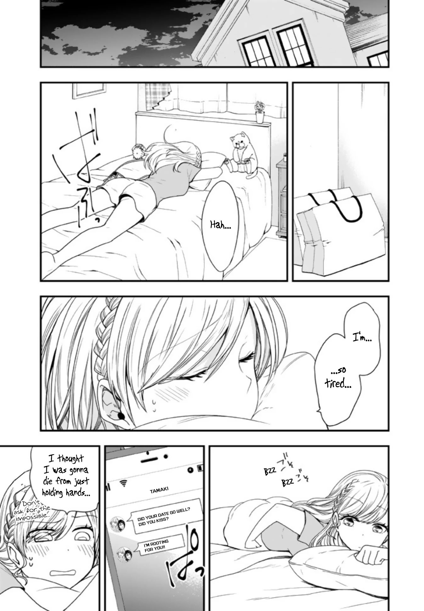 Seibetsu "Mona Lisa" no Kimi e. Chapter 8 page 35 - Chapter 8: Your Hand