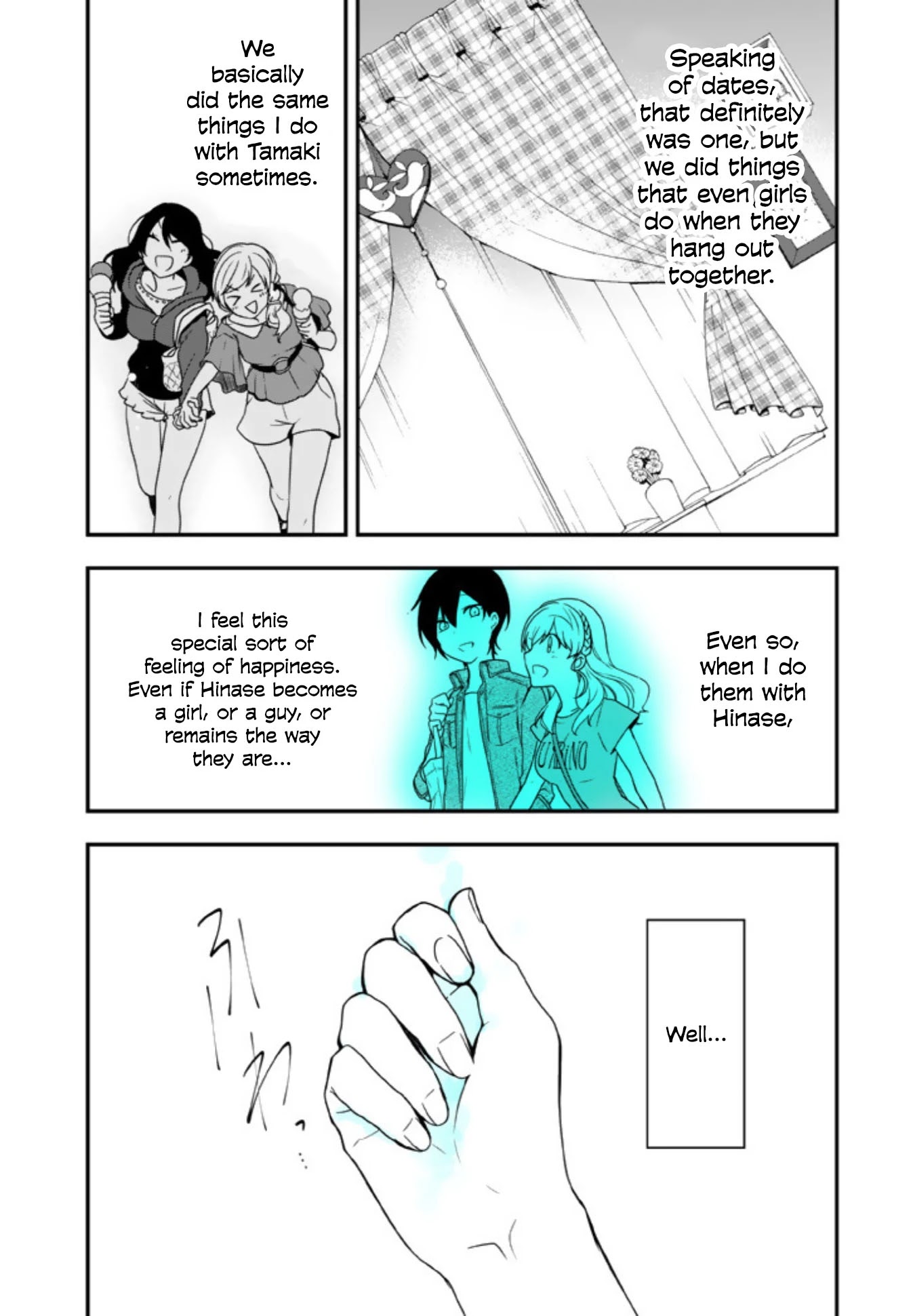 Seibetsu "Mona Lisa" no Kimi e. Chapter 8 page 37 - Chapter 8: Your Hand