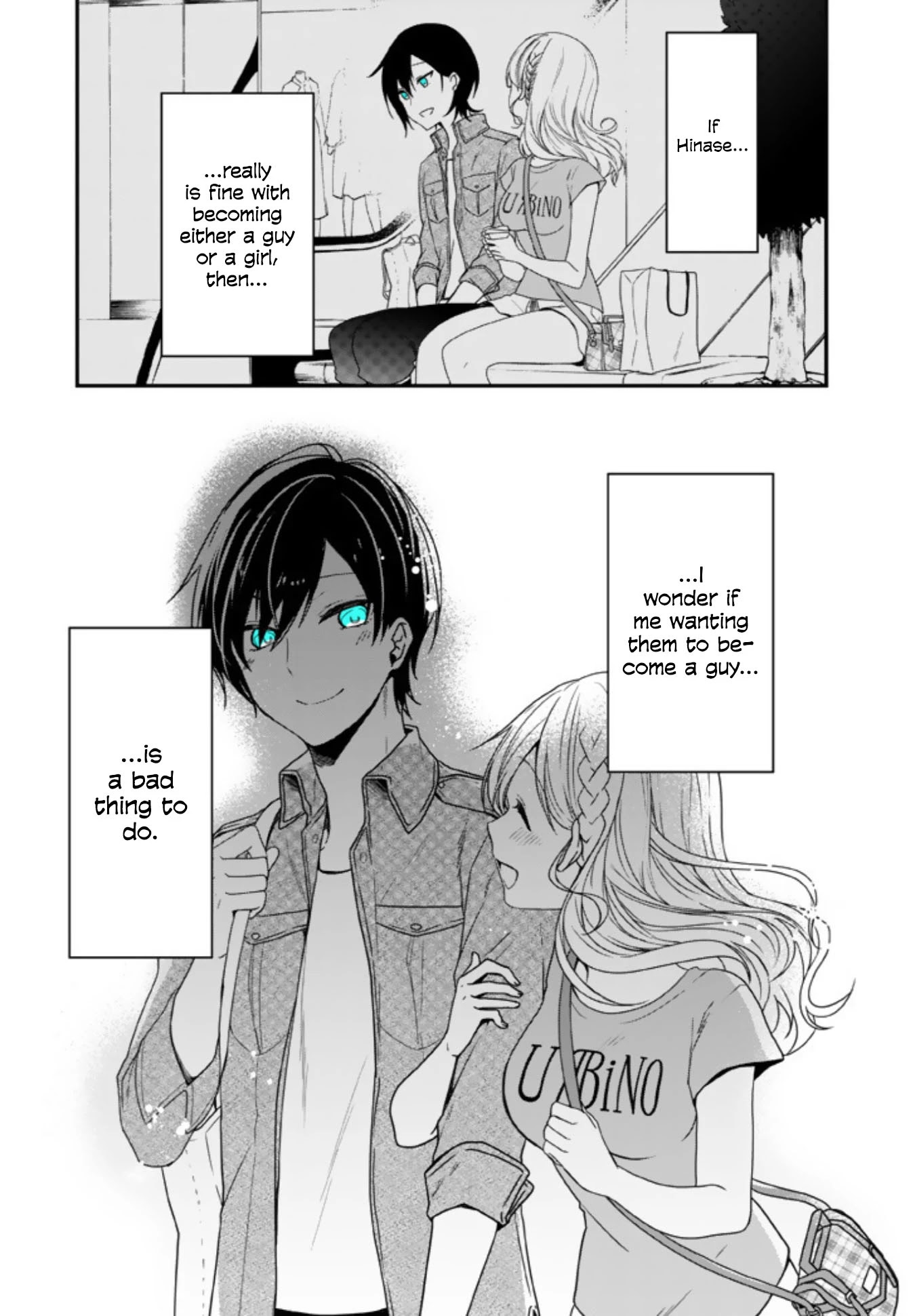 Seibetsu "Mona Lisa" no Kimi e. Chapter 8 page 38 - Chapter 8: Your Hand