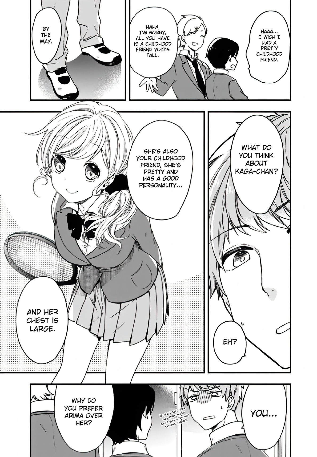 Seibetsu "Mona Lisa" no Kimi e. Chapter 9 page 11 - Chapter 9: Touch (Part 1)