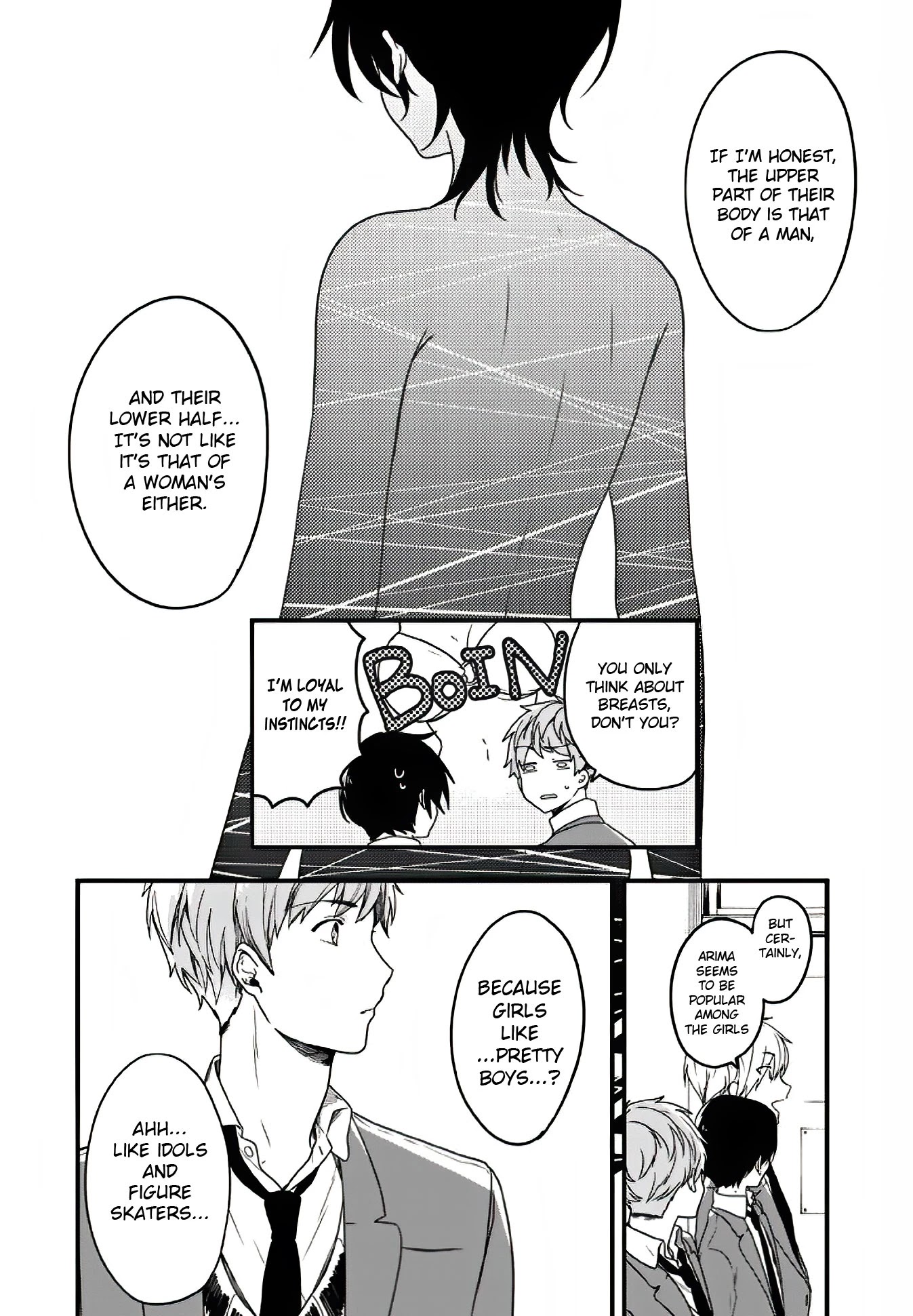 Seibetsu "Mona Lisa" no Kimi e. Chapter 9 page 12 - Chapter 9: Touch (Part 1)