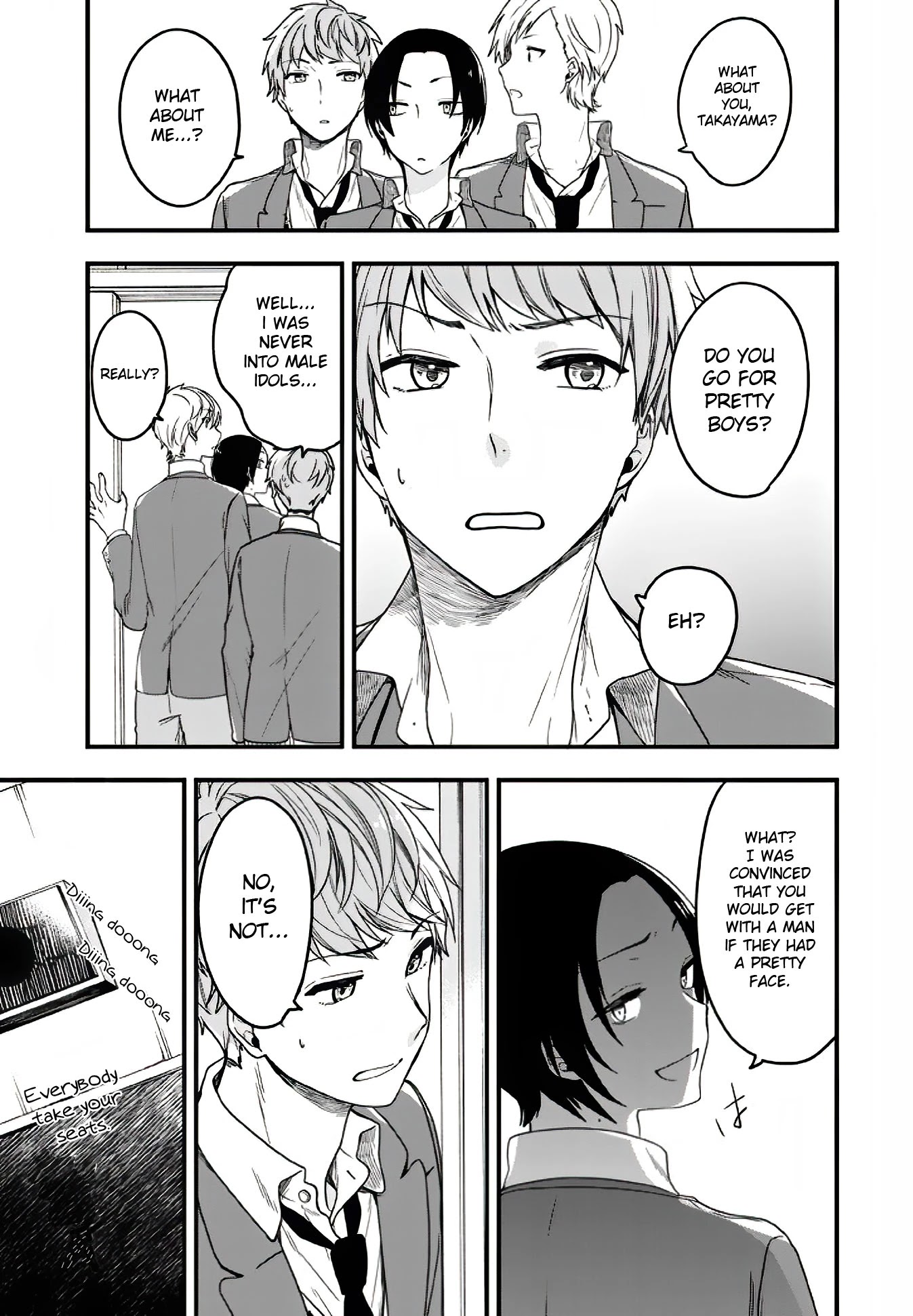Seibetsu "Mona Lisa" no Kimi e. Chapter 9 page 13 - Chapter 9: Touch (Part 1)