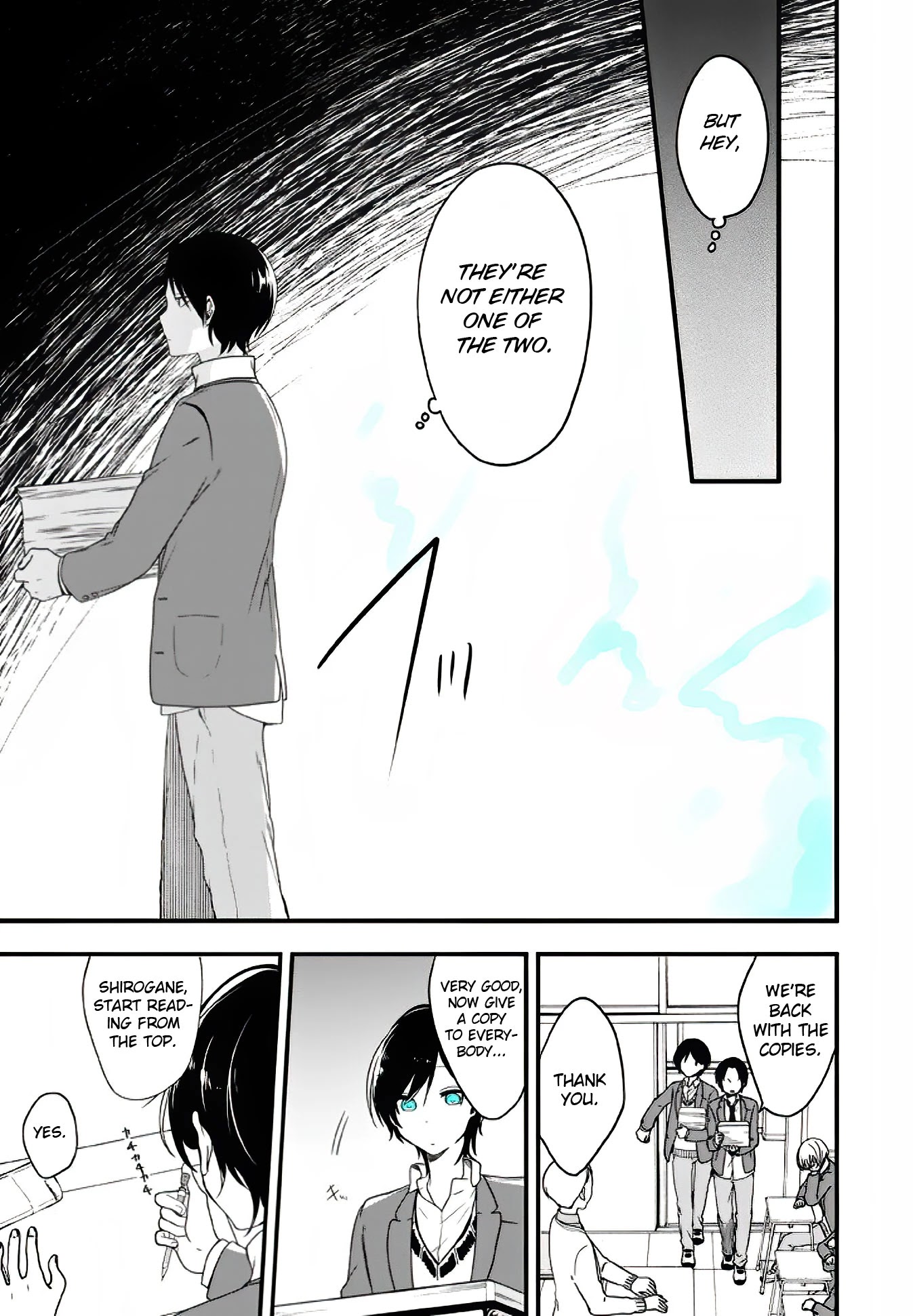 Seibetsu "Mona Lisa" no Kimi e. Chapter 9 page 23 - Chapter 9: Touch (Part 1)