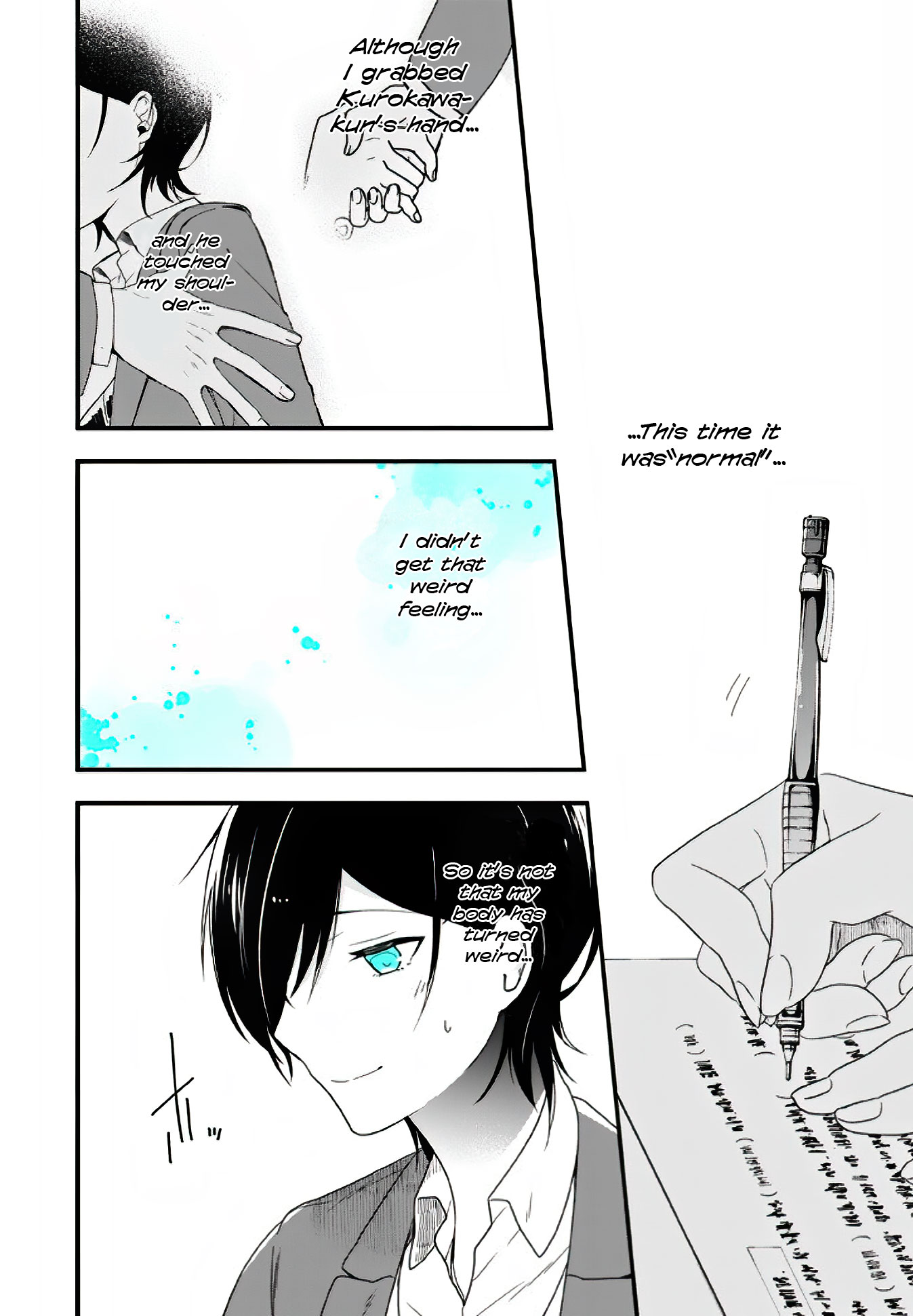 Seibetsu "Mona Lisa" no Kimi e. Chapter 9 page 24 - Chapter 9: Touch (Part 1)