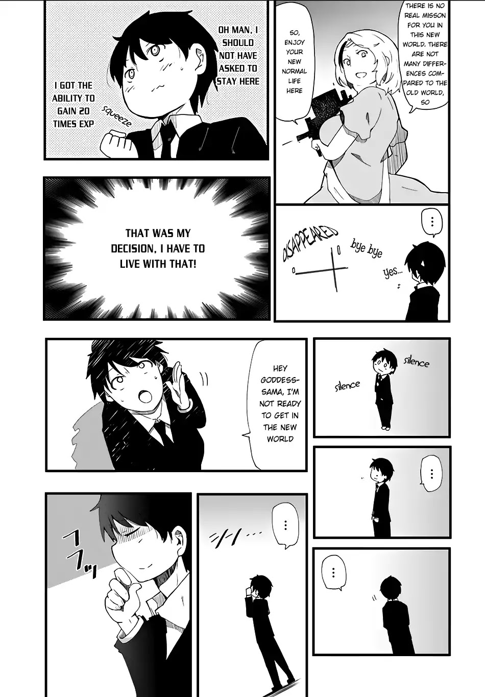 Seichou Cheat de Nandemo Dekiru you ni Natta ga, Mushoku dake wa Yamerarenai you desu Chapter 1 page 13 - Chapter 1
