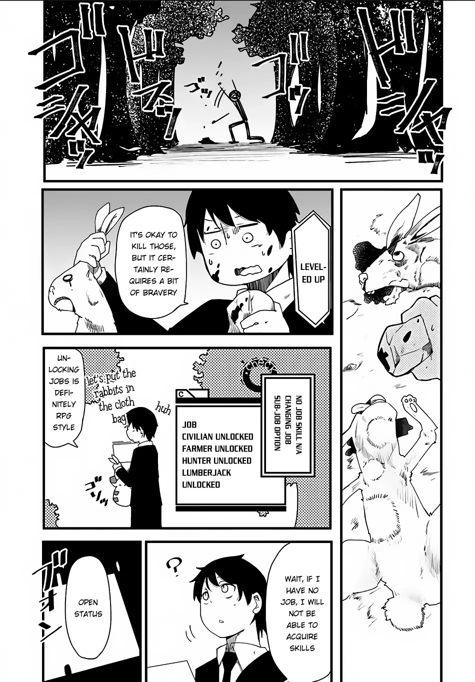 Seichou Cheat de Nandemo Dekiru you ni Natta ga, Mushoku dake wa Yamerarenai you desu Chapter 1 page 25 - Chapter 1