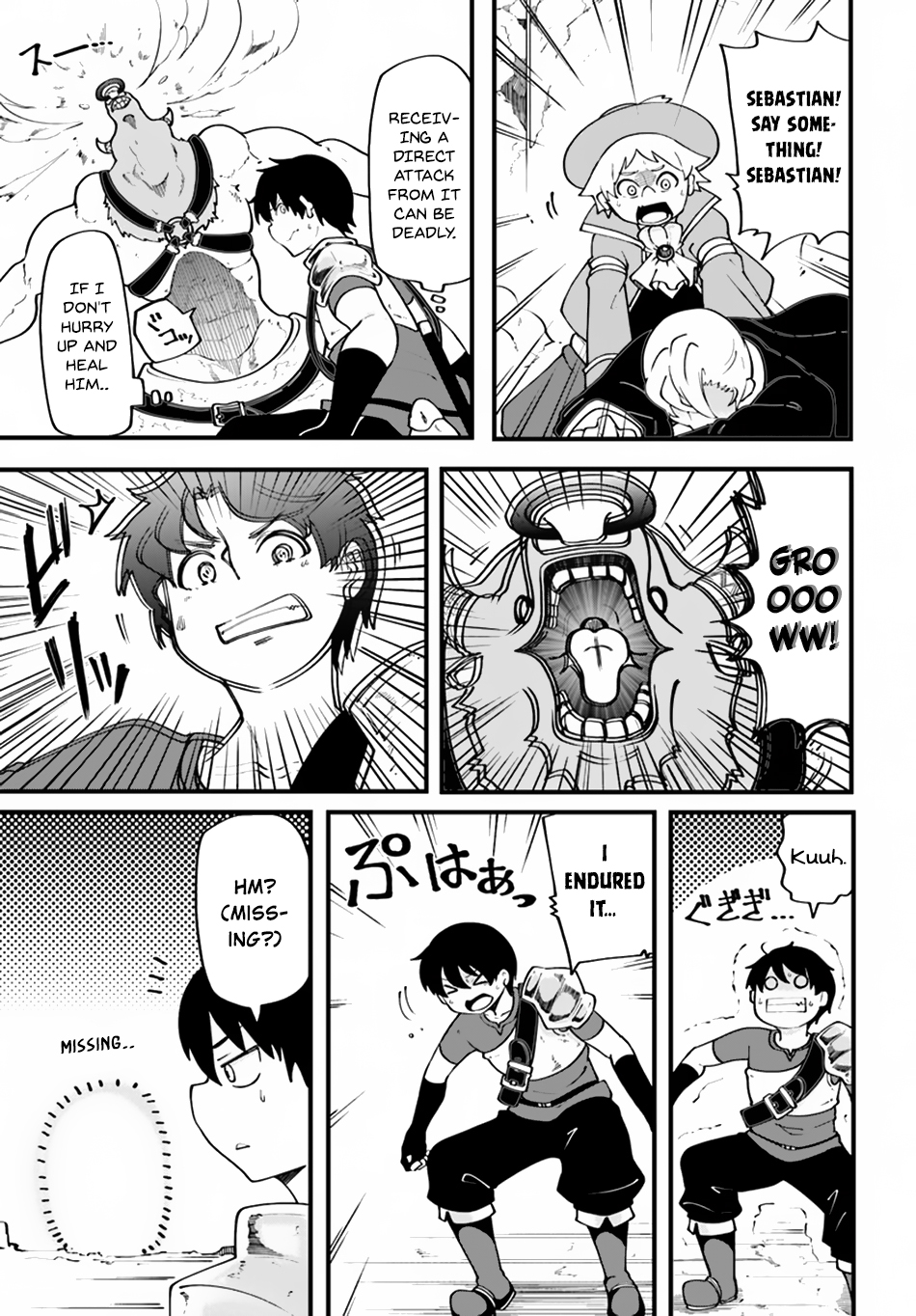 Seichou Cheat de Nandemo Dekiru you ni Natta ga, Mushoku dake wa Yamerarenai you desu Chapter 13 page 12 - Chapter 13: A Battle with King Minotaur