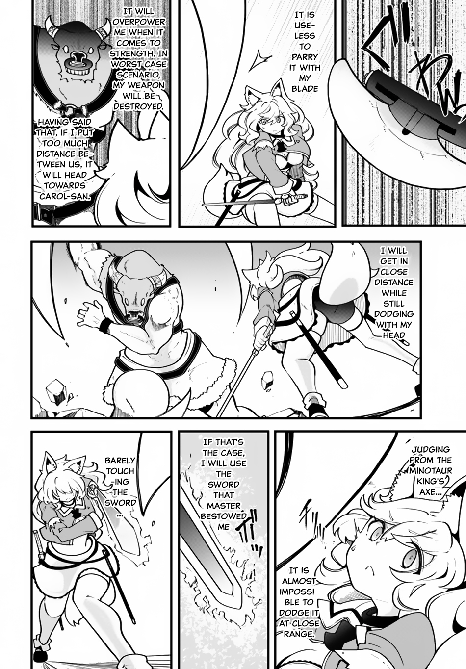 Seichou Cheat de Nandemo Dekiru you ni Natta ga, Mushoku dake wa Yamerarenai you desu Chapter 13 page 15 - Chapter 13: A Battle with King Minotaur