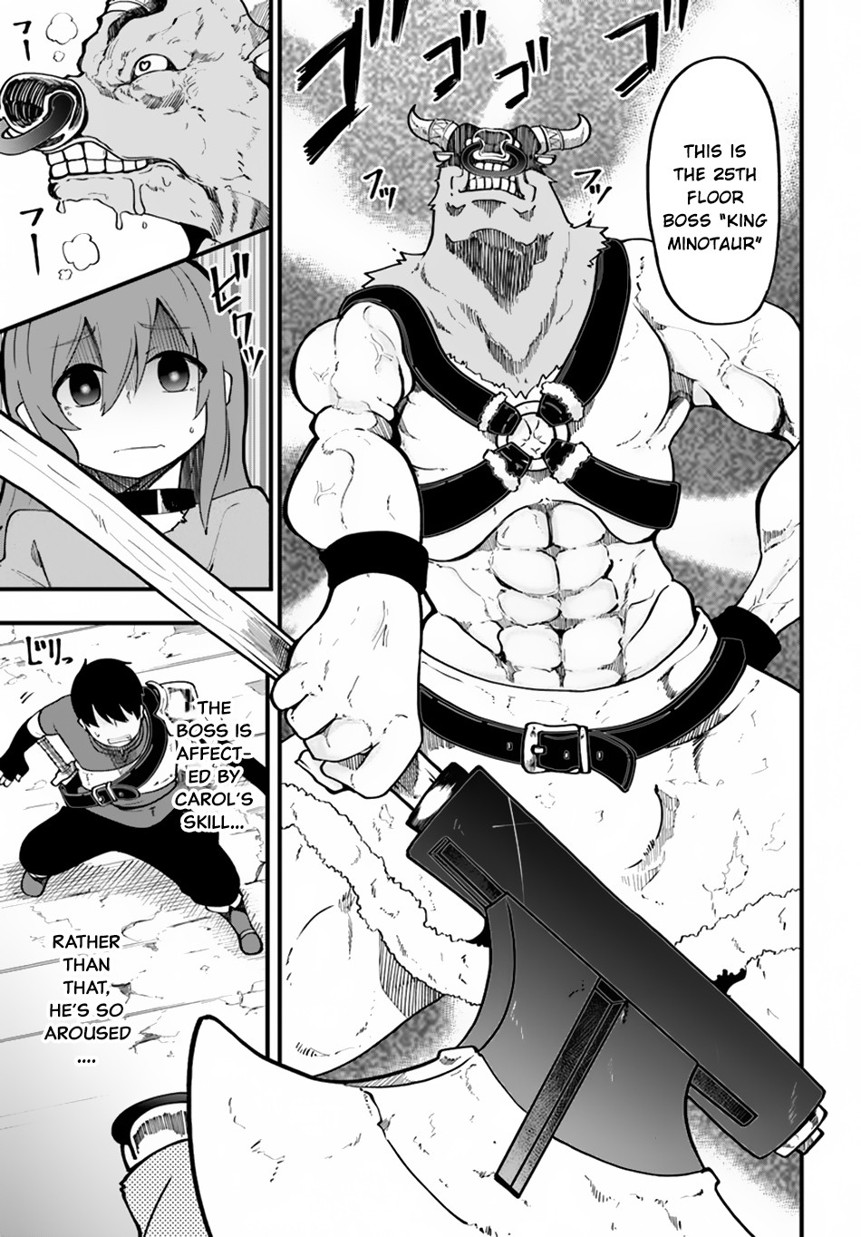 Seichou Cheat de Nandemo Dekiru you ni Natta ga, Mushoku dake wa Yamerarenai you desu Chapter 13 page 7 - Chapter 13: A Battle with King Minotaur