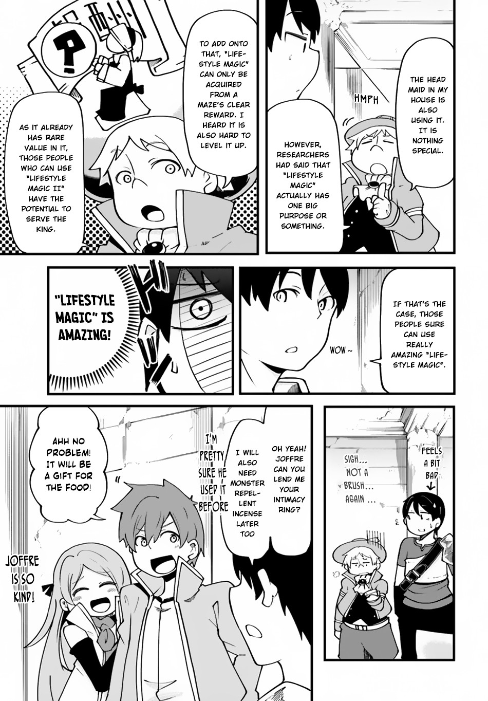 Seichou Cheat de Nandemo Dekiru you ni Natta ga, Mushoku dake wa Yamerarenai you desu Chapter 14 page 10 - Chapter 14: The Right to Pursue Happiness