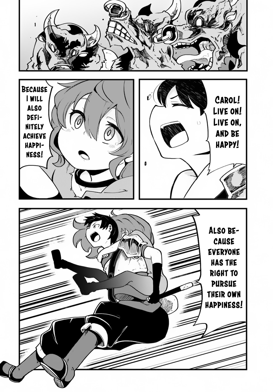 Seichou Cheat de Nandemo Dekiru you ni Natta ga, Mushoku dake wa Yamerarenai you desu Chapter 14 page 42 - Chapter 14: The Right to Pursue Happiness