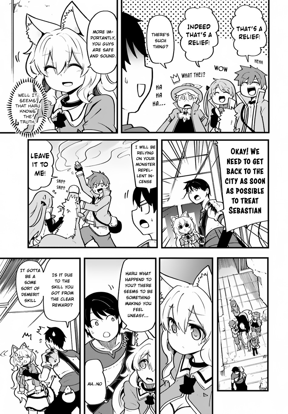 Seichou Cheat de Nandemo Dekiru you ni Natta ga, Mushoku dake wa Yamerarenai you desu Chapter 15 page 4 - Chapter 15: Haru's Anxiety