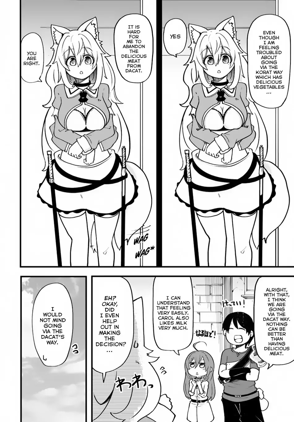 Seichou Cheat de Nandemo Dekiru you ni Natta ga, Mushoku dake wa Yamerarenai you desu Chapter 16 page 17 - Chapter 16: Carol's Decision