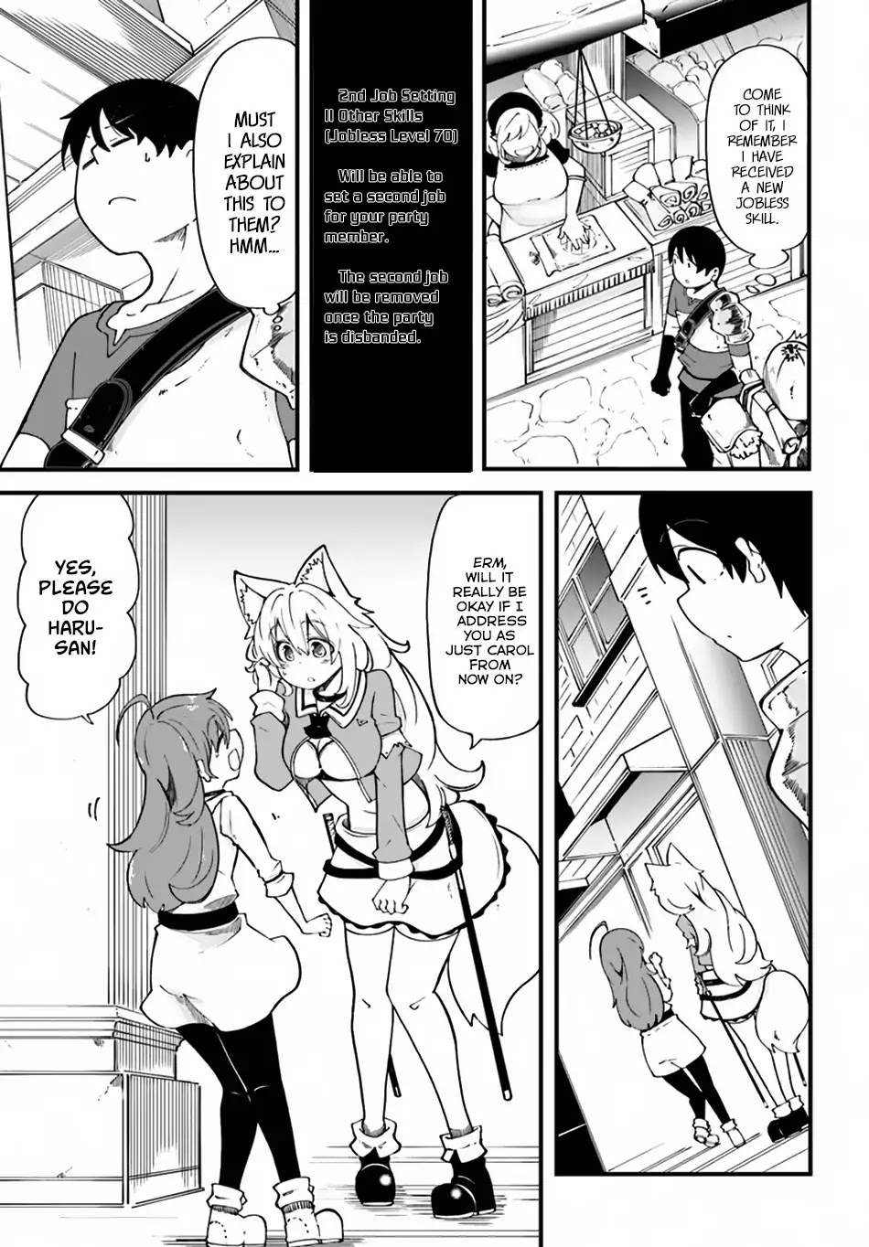 Seichou Cheat de Nandemo Dekiru you ni Natta ga, Mushoku dake wa Yamerarenai you desu Chapter 16 page 18 - Chapter 16: Carol's Decision