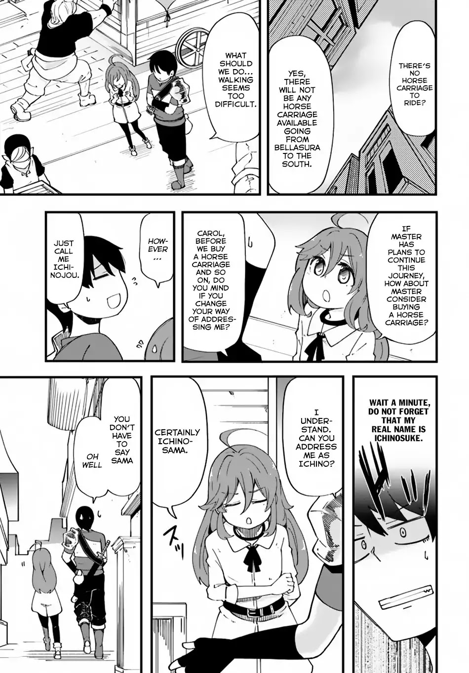Seichou Cheat de Nandemo Dekiru you ni Natta ga, Mushoku dake wa Yamerarenai you desu Chapter 16 page 20 - Chapter 16: Carol's Decision