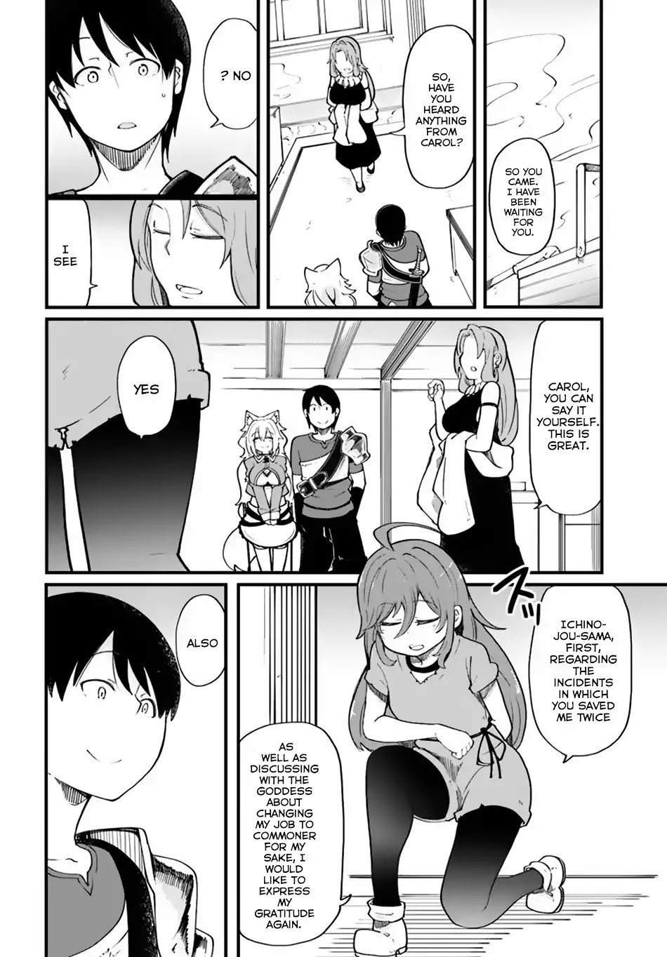 Seichou Cheat de Nandemo Dekiru you ni Natta ga, Mushoku dake wa Yamerarenai you desu Chapter 16 page 5 - Chapter 16: Carol's Decision