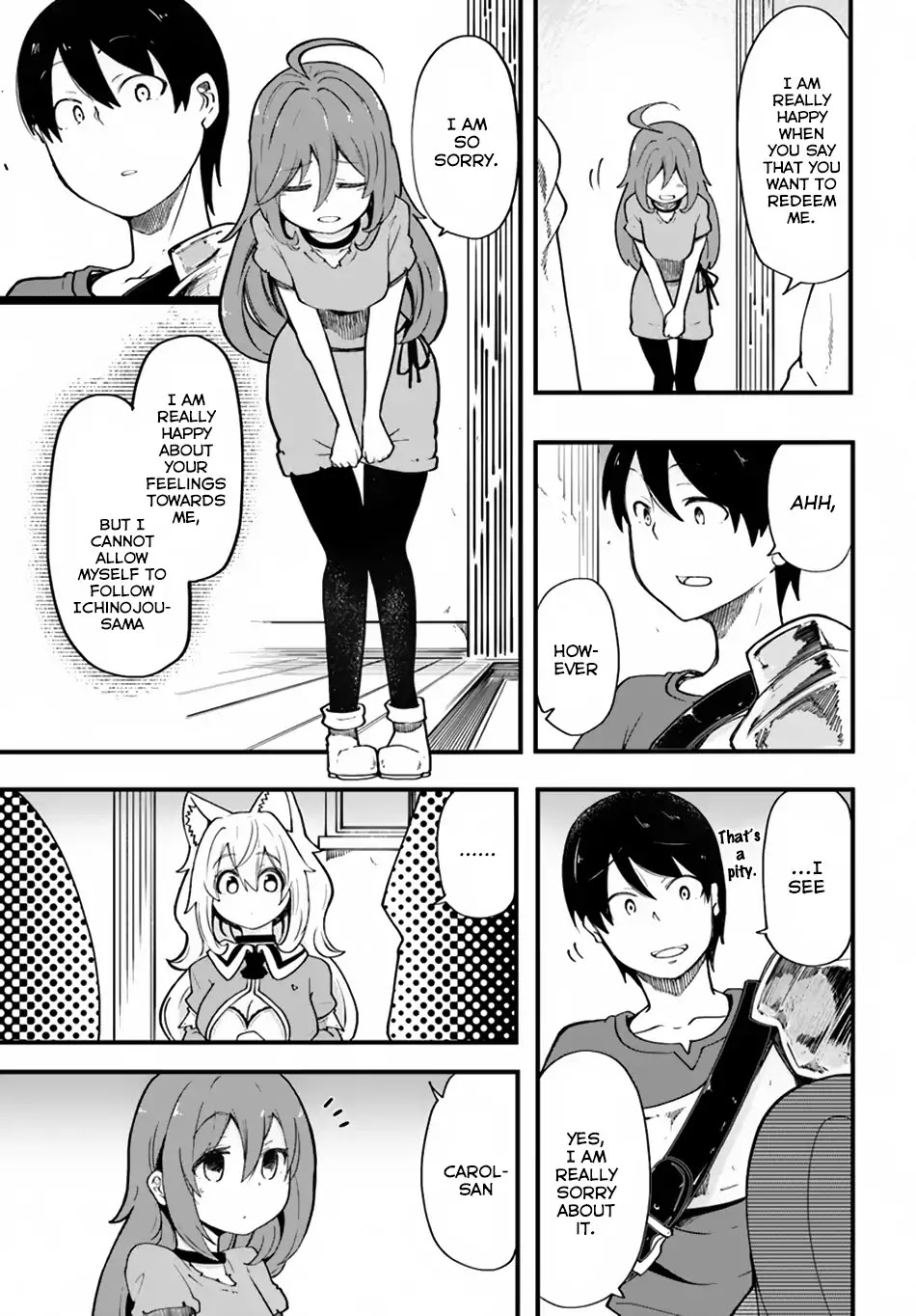 Seichou Cheat de Nandemo Dekiru you ni Natta ga, Mushoku dake wa Yamerarenai you desu Chapter 16 page 6 - Chapter 16: Carol's Decision