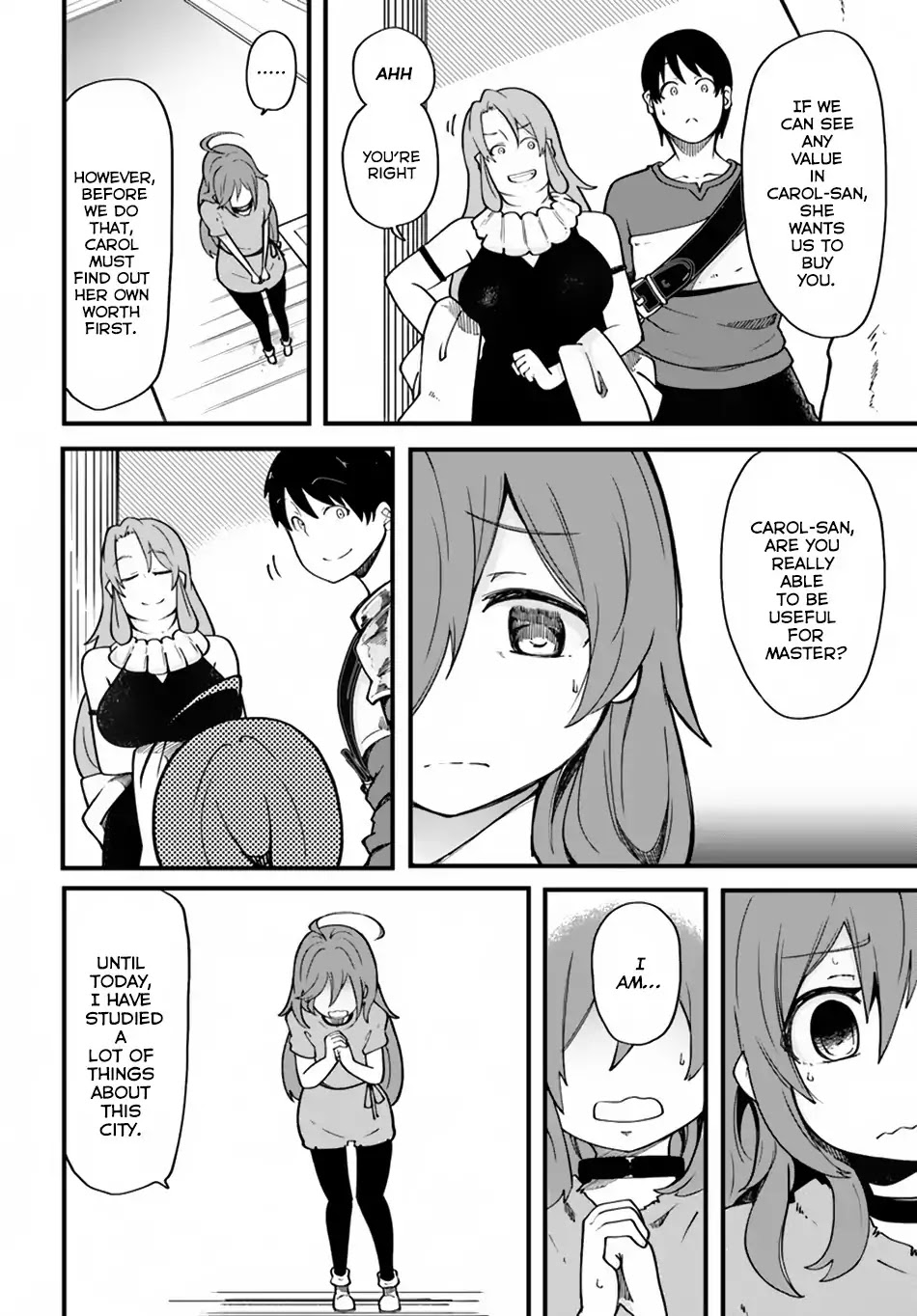 Seichou Cheat de Nandemo Dekiru you ni Natta ga, Mushoku dake wa Yamerarenai you desu Chapter 16 page 9 - Chapter 16: Carol's Decision