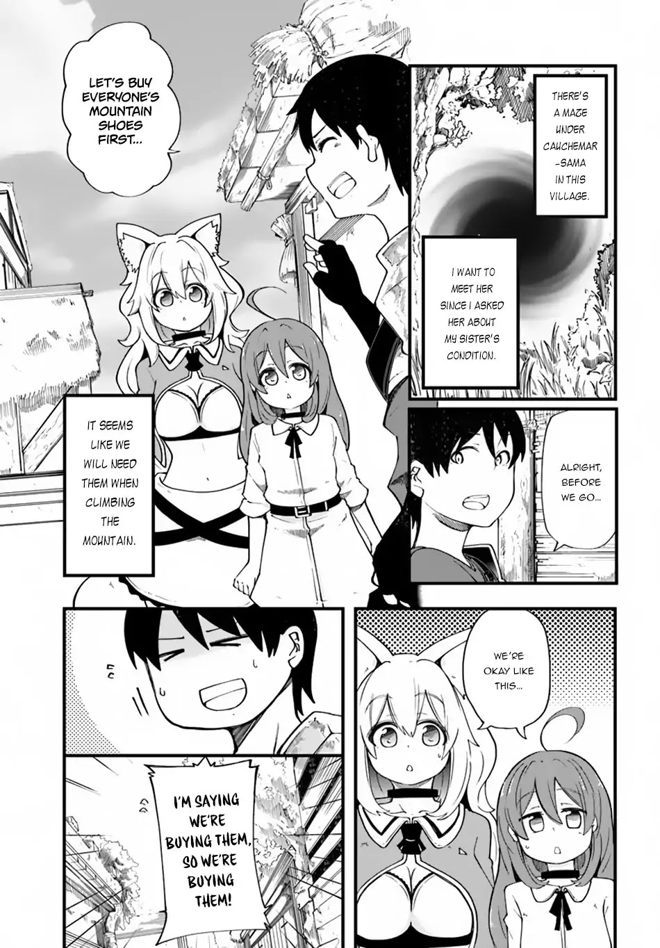 Seichou Cheat de Nandemo Dekiru you ni Natta ga, Mushoku dake wa Yamerarenai you desu Chapter 17 page 10 - Chapter 17: Maze Exploration at Gomaki Village