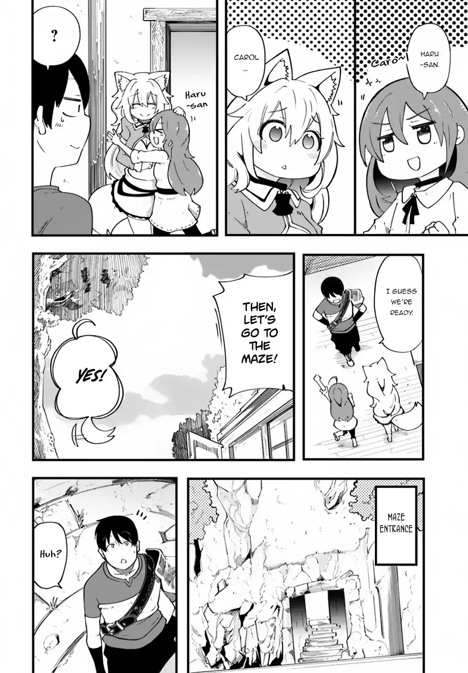 Seichou Cheat de Nandemo Dekiru you ni Natta ga, Mushoku dake wa Yamerarenai you desu Chapter 17 page 15 - Chapter 17: Maze Exploration at Gomaki Village