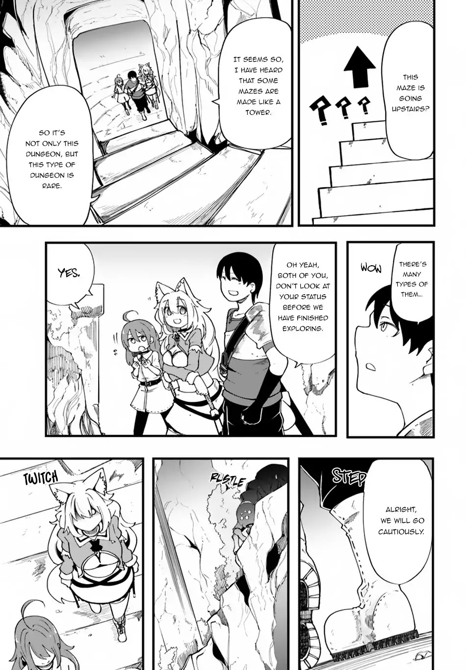 Seichou Cheat de Nandemo Dekiru you ni Natta ga, Mushoku dake wa Yamerarenai you desu Chapter 17 page 16 - Chapter 17: Maze Exploration at Gomaki Village